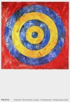 Target, 2007 Gagosian Exhibition Lithograph, Jasper Johns