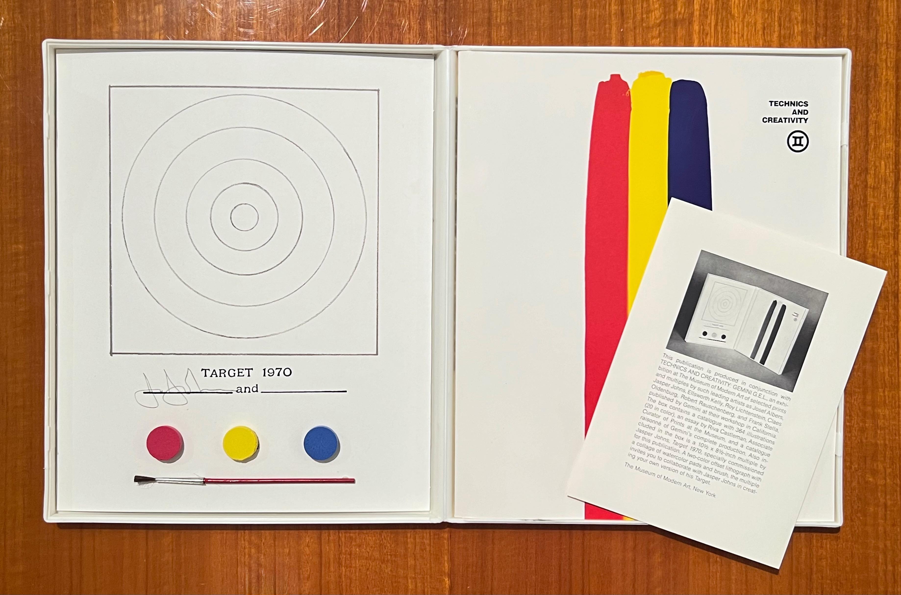 Ziel (Pop-Art), Print, von Jasper Johns