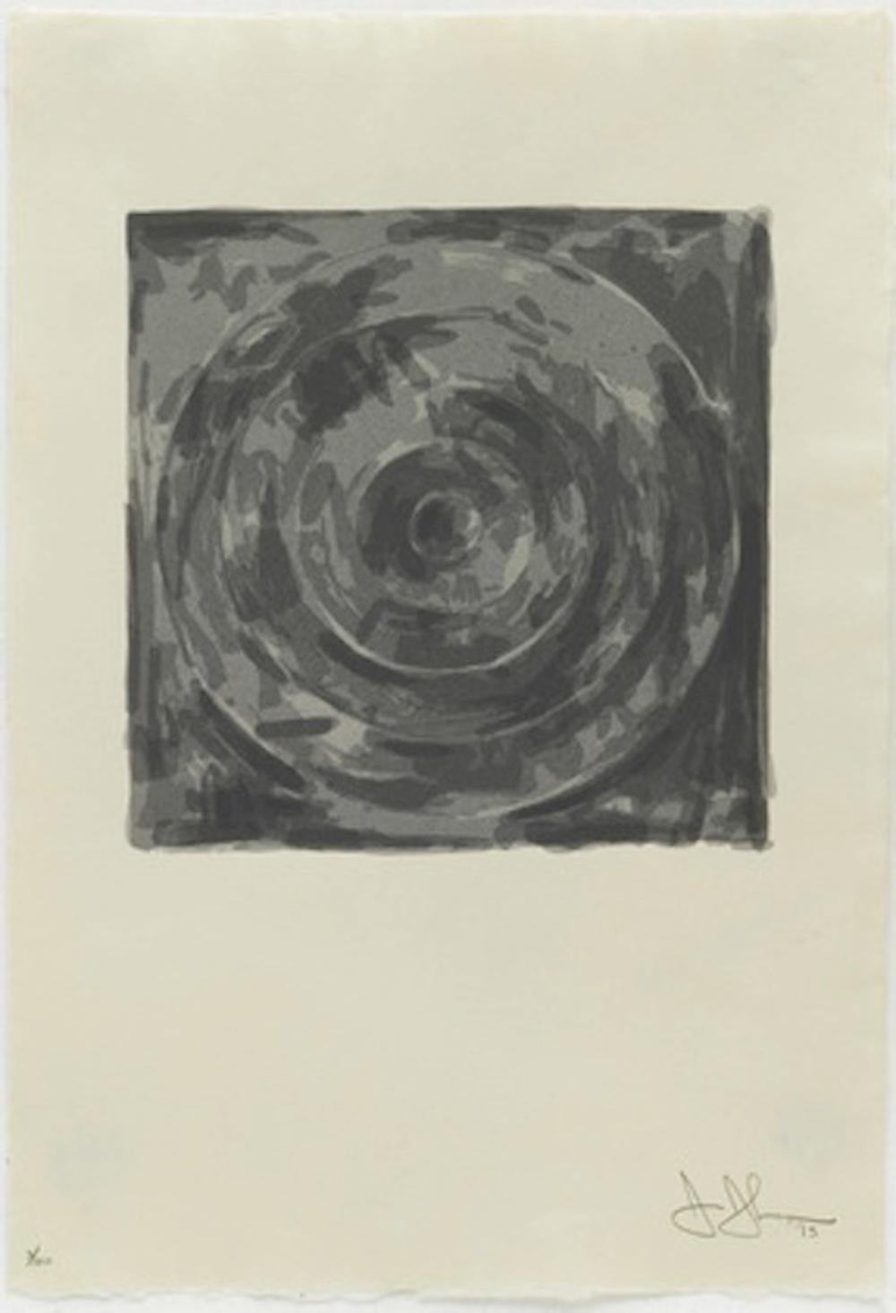 Jasper Johns Abstract Print - Target, from Meyer Shapiro