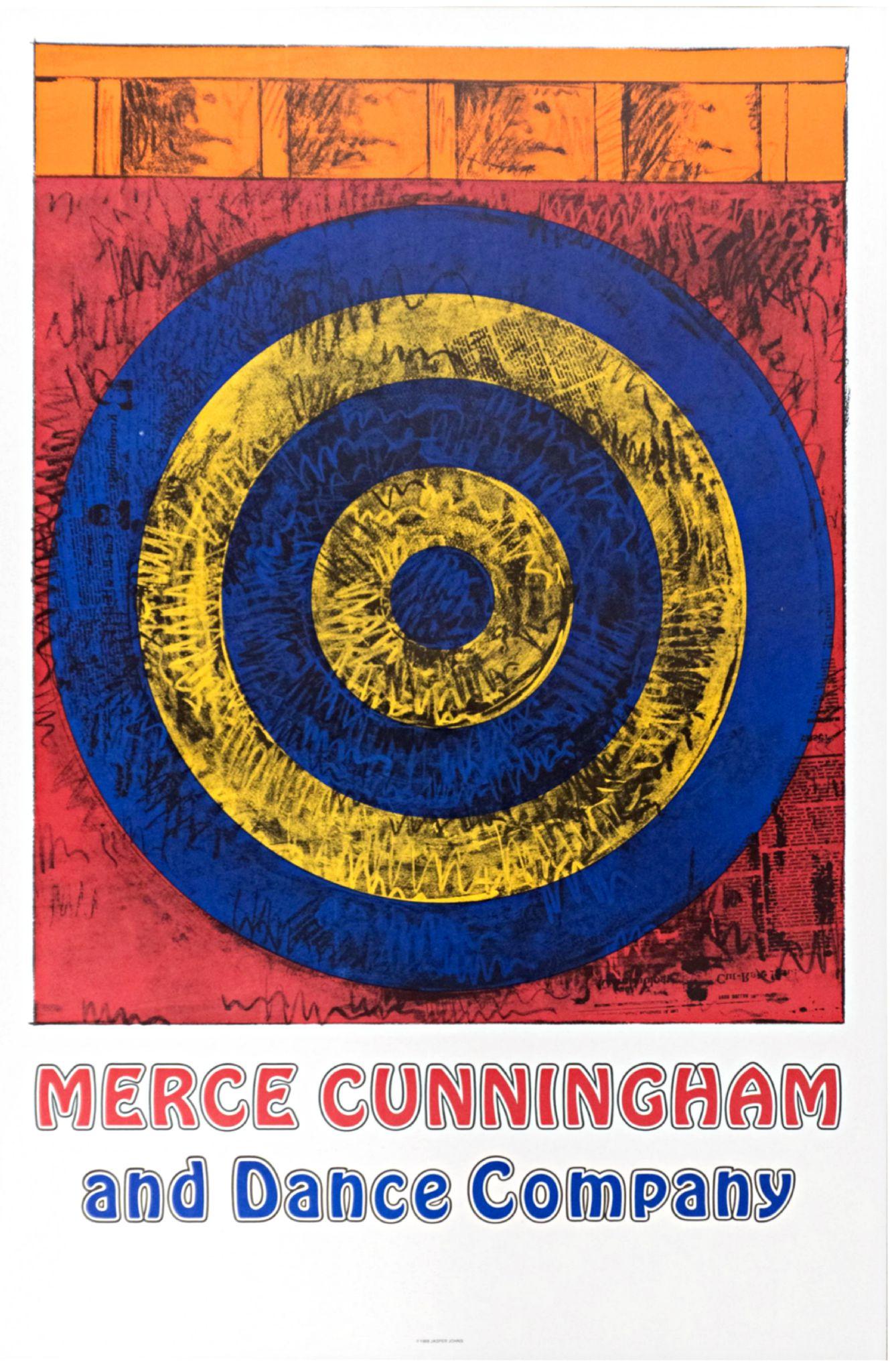 Jasper Johns Abstract Print - Target with Four Faces, 1968, Limited Edition offset lithograph Pop Art poster