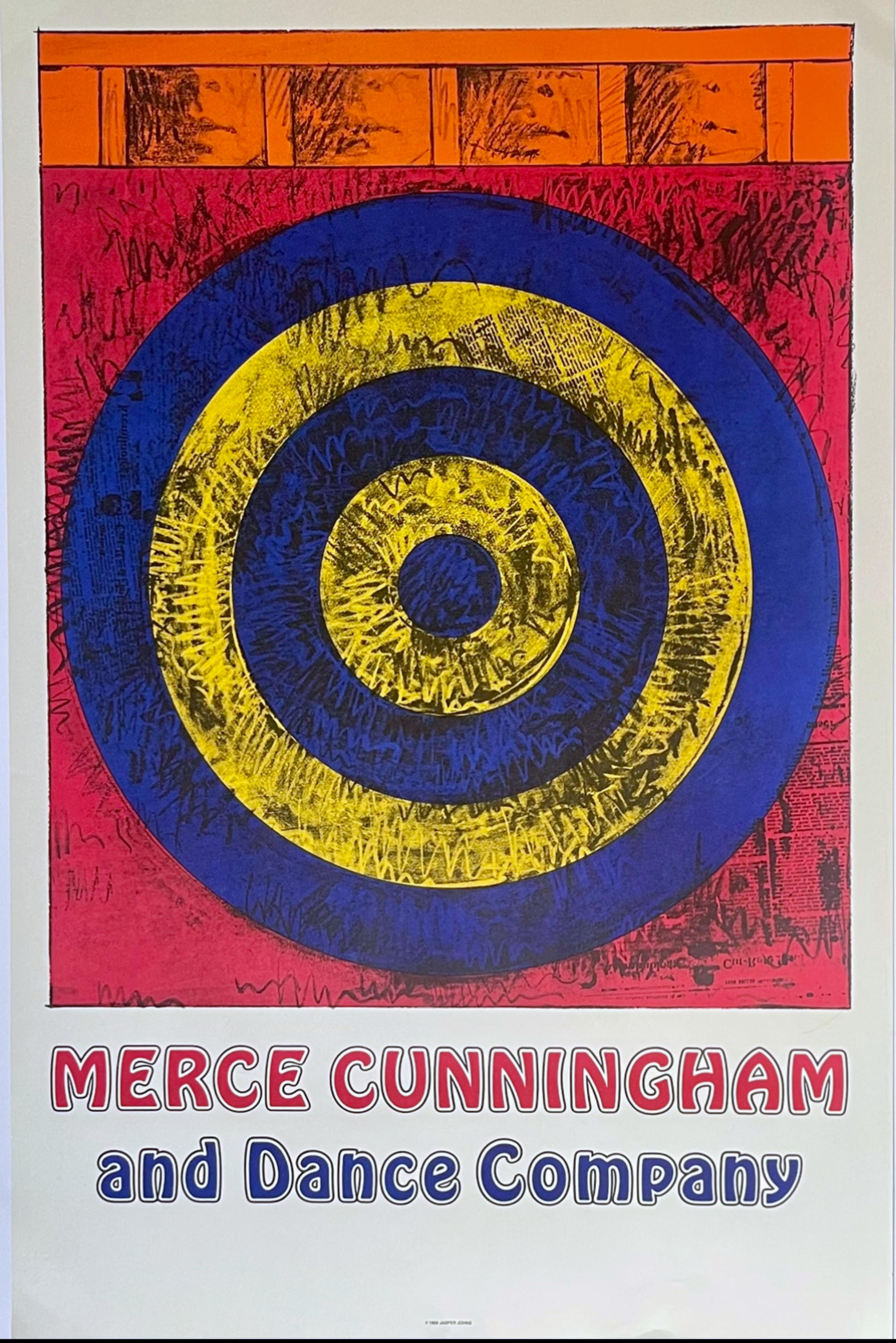 Jasper Johns Abstract Print - Target with Four Faces, 1968, Limited Edition offset lithograph Pop Art poster