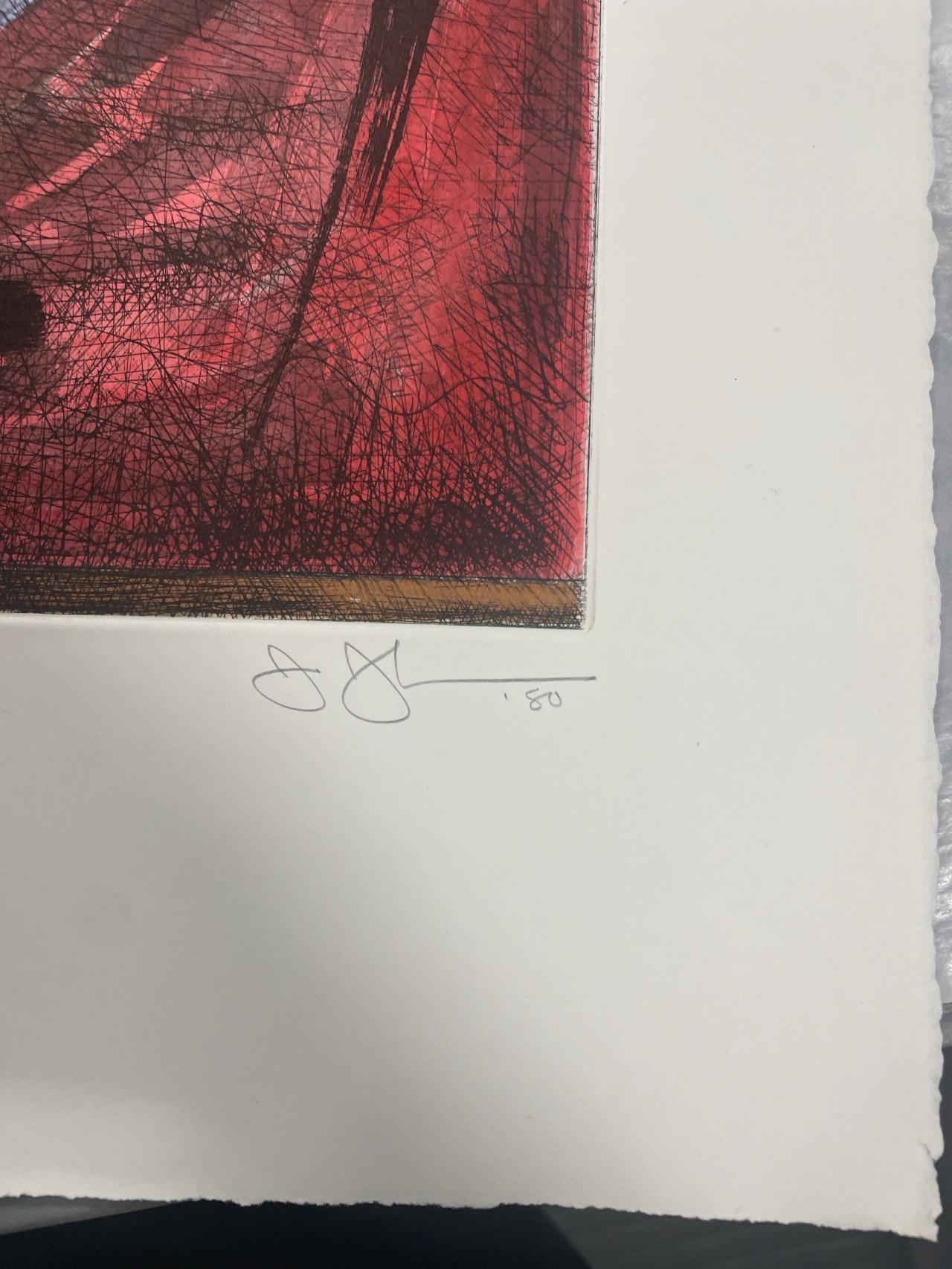 Target with Plaster Casts - Print by Jasper Johns