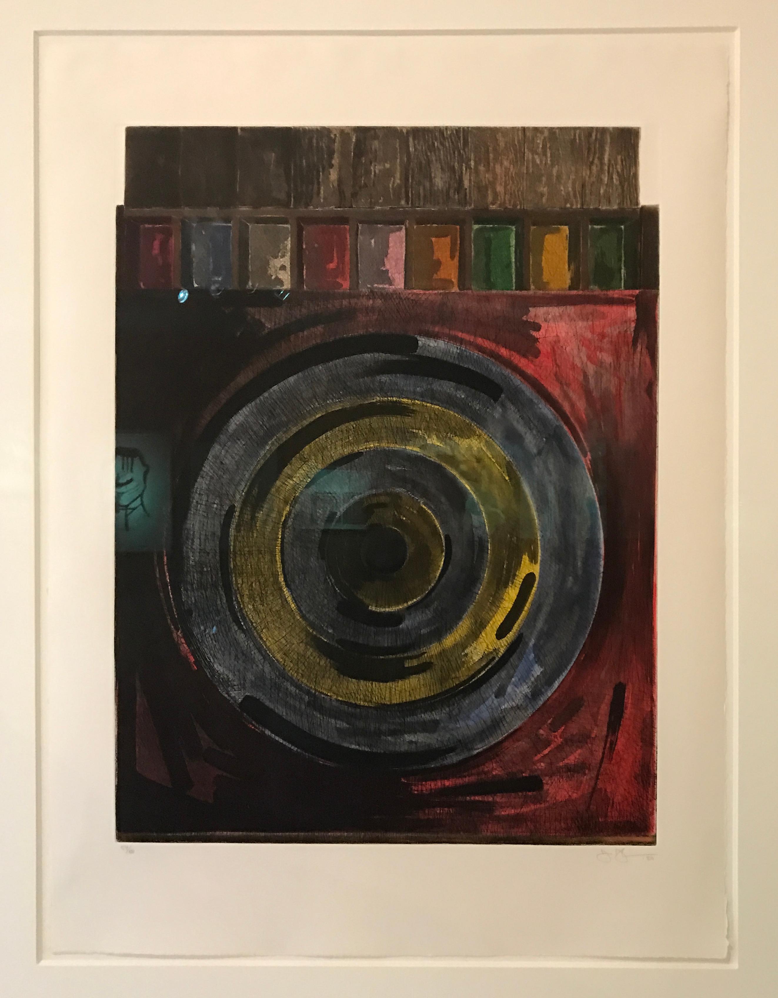 Target With Plaster Casts - Print by Jasper Johns