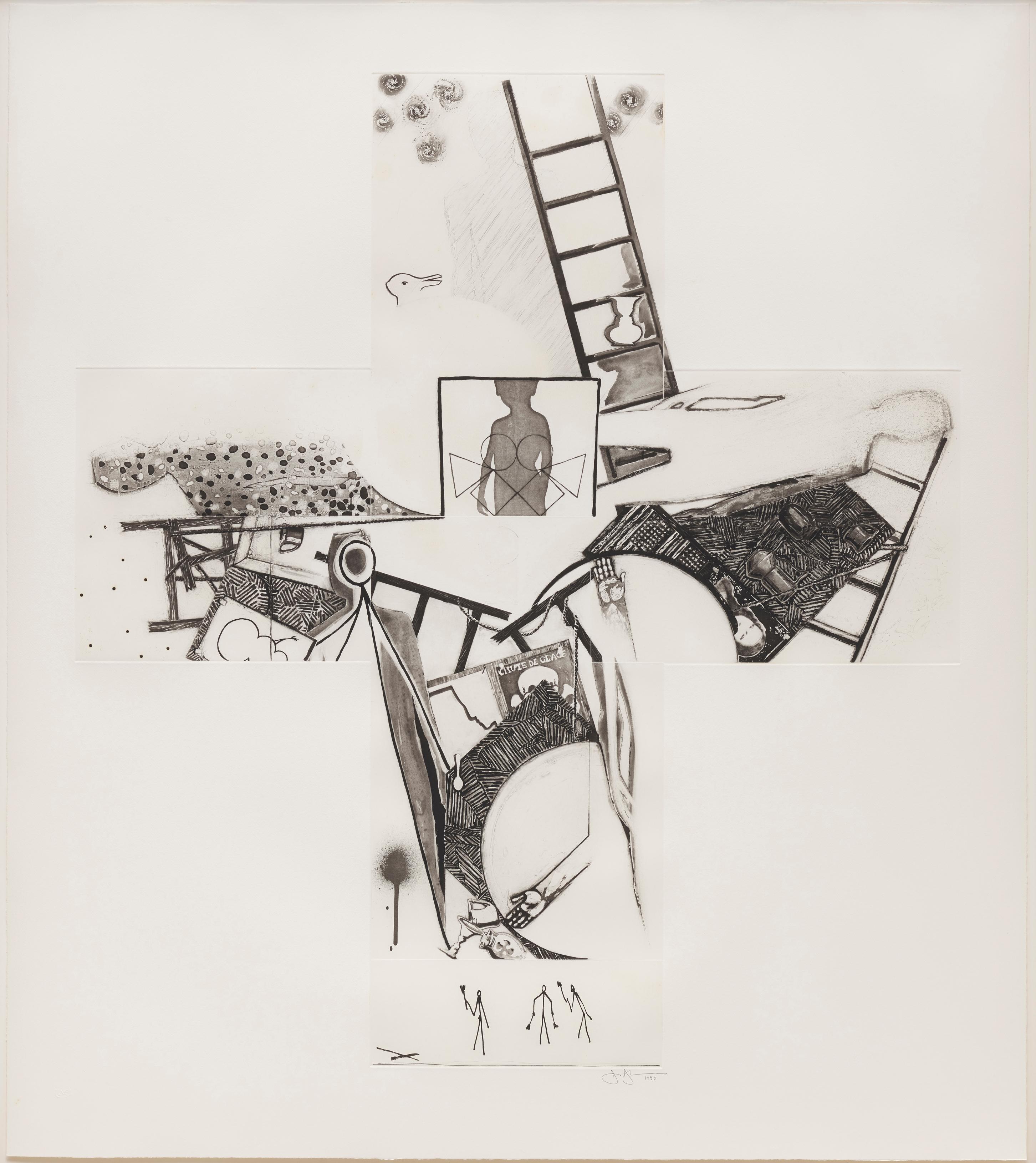 Jasper Johns Abstract Print - The Seasons