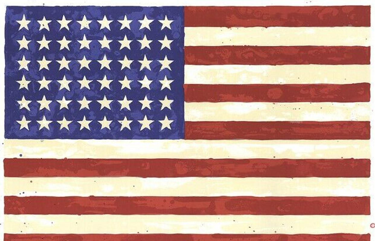 Two Flags (Whitney Anniversary) - Print by Jasper Johns