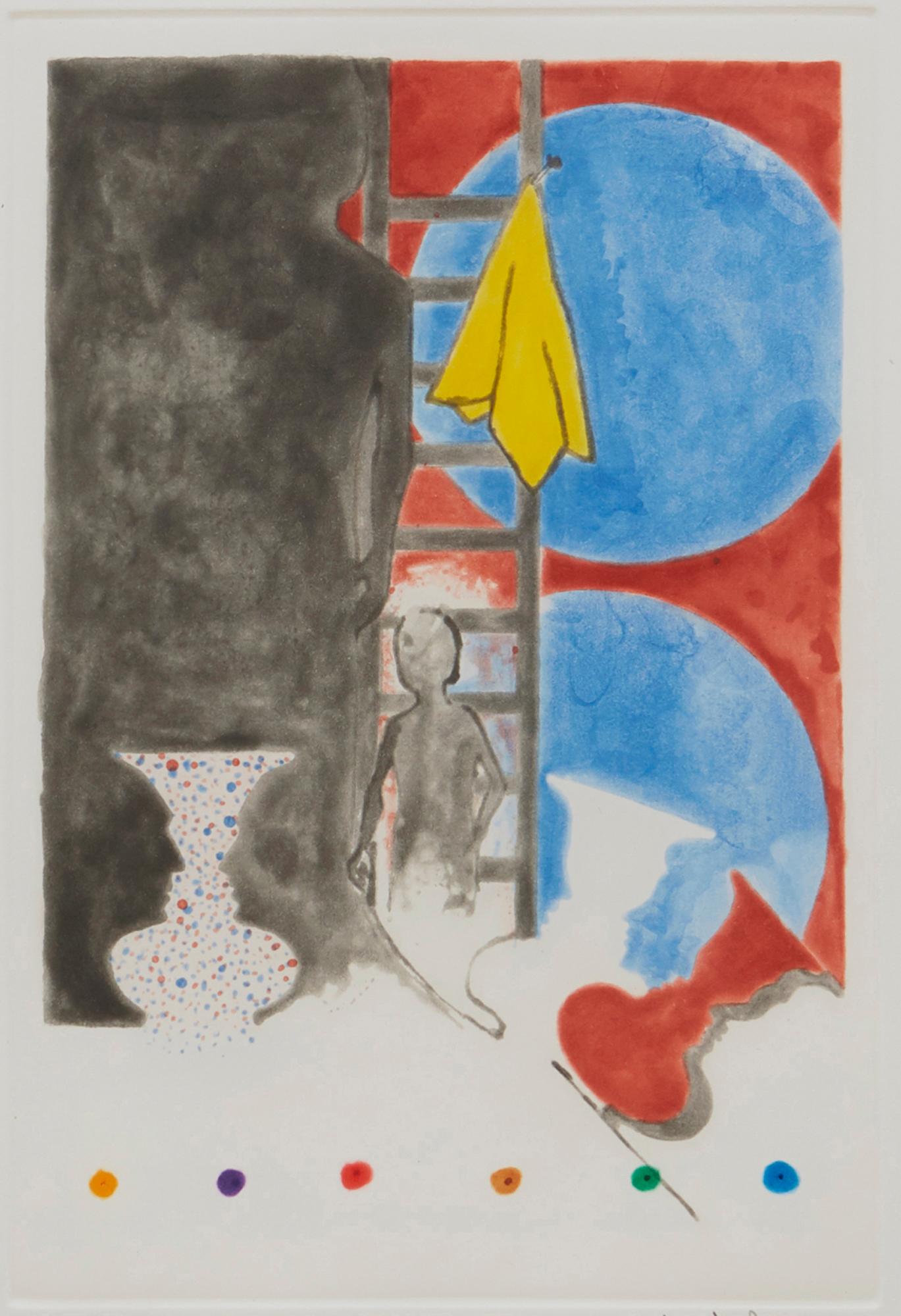 Untitled - Print by Jasper Johns