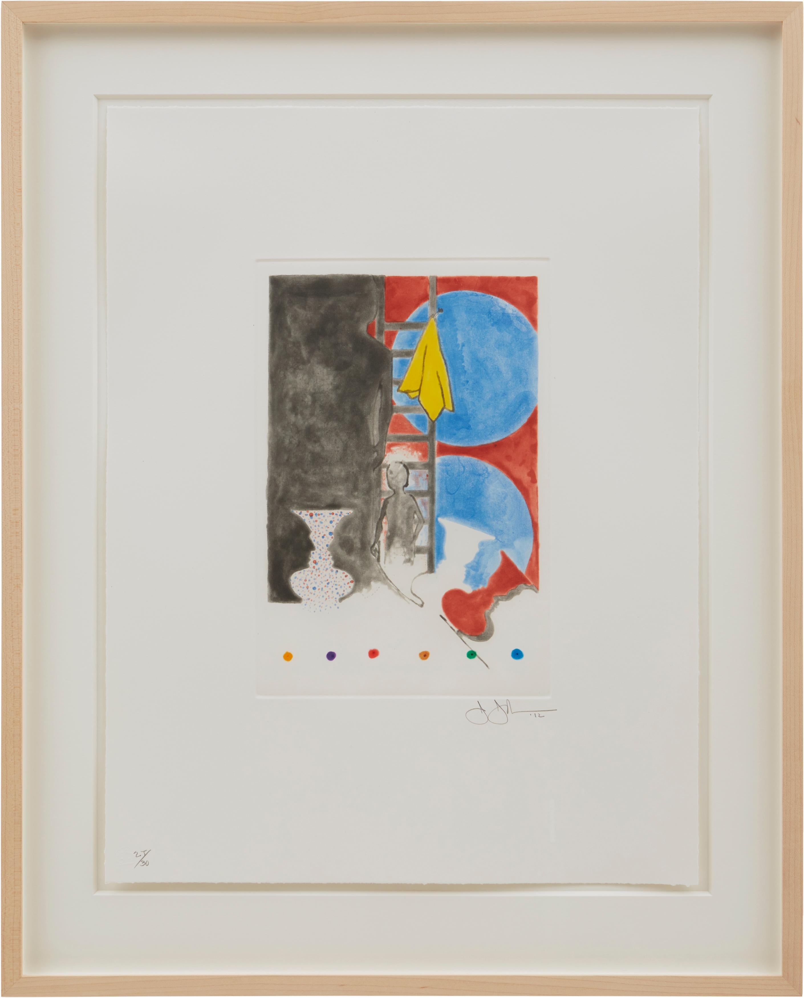 Untitled - Contemporary Print by Jasper Johns