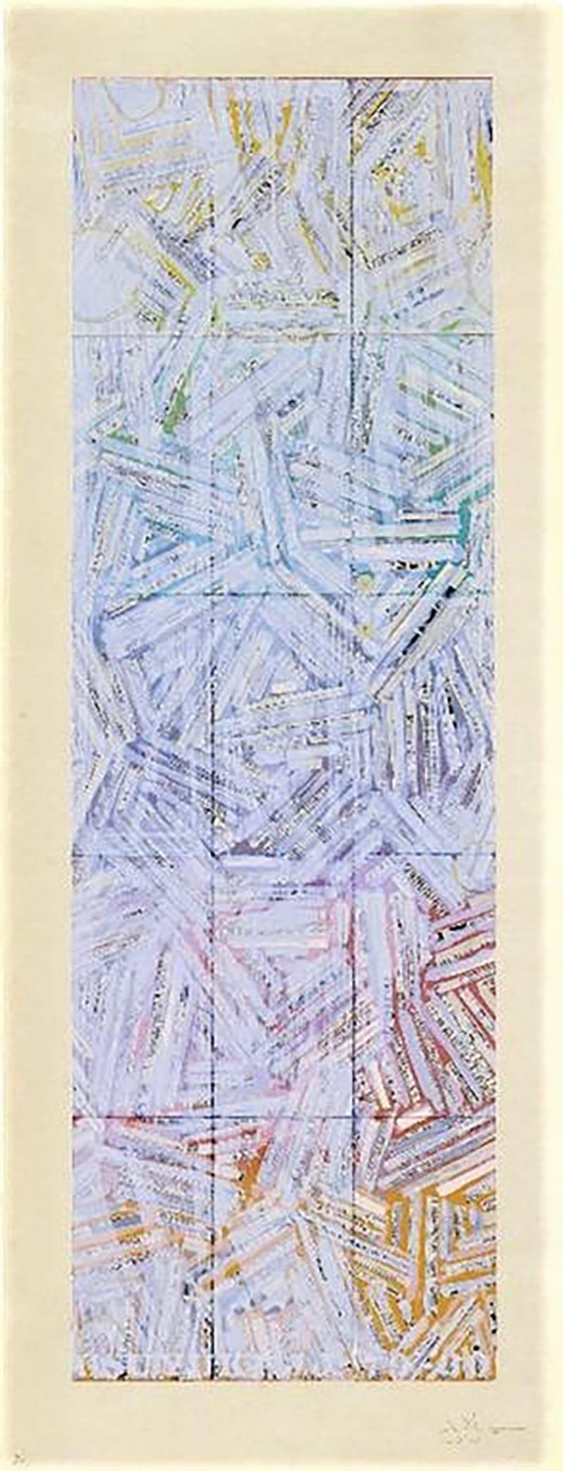 Usuyuki - Print by Jasper Johns
