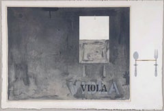 VIOLA (membre fondateur de Merce Cunningham Dance Company), lithographie, signée/N