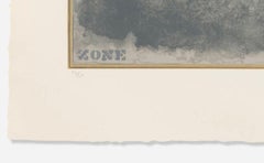 "Zone"  Hand Signed and Numbered Lithograph in Colors
