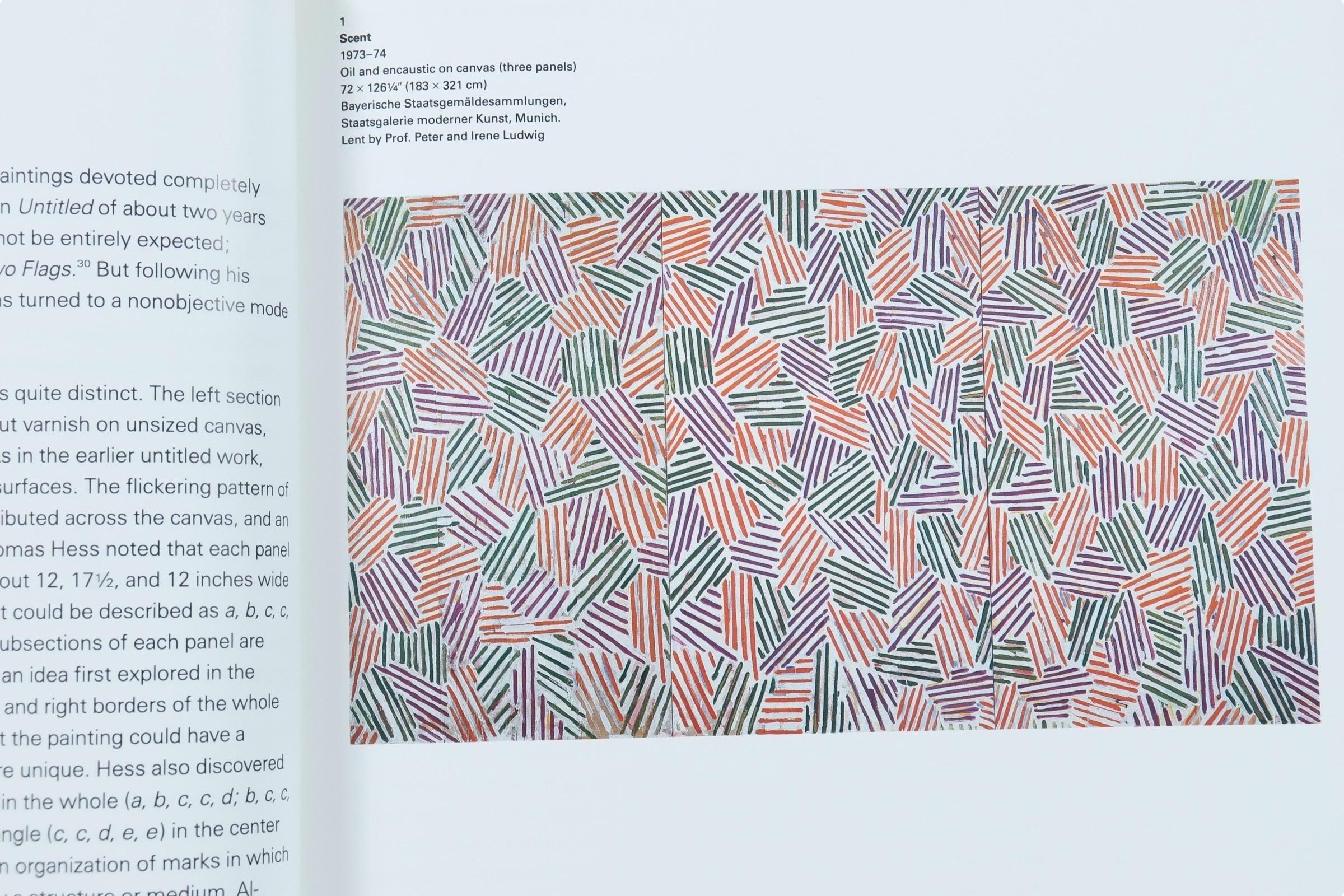 Américain Jasper Johns travaille depuis 1974 en vente