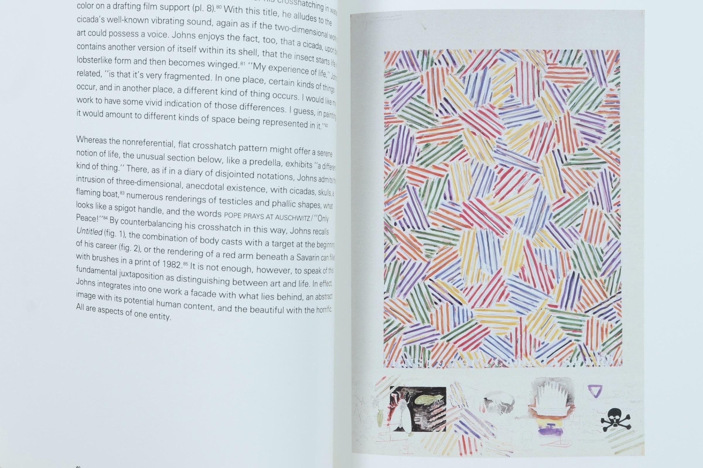 Jasper Johns travaille depuis 1974 Bon état - En vente à Bradenton, FL