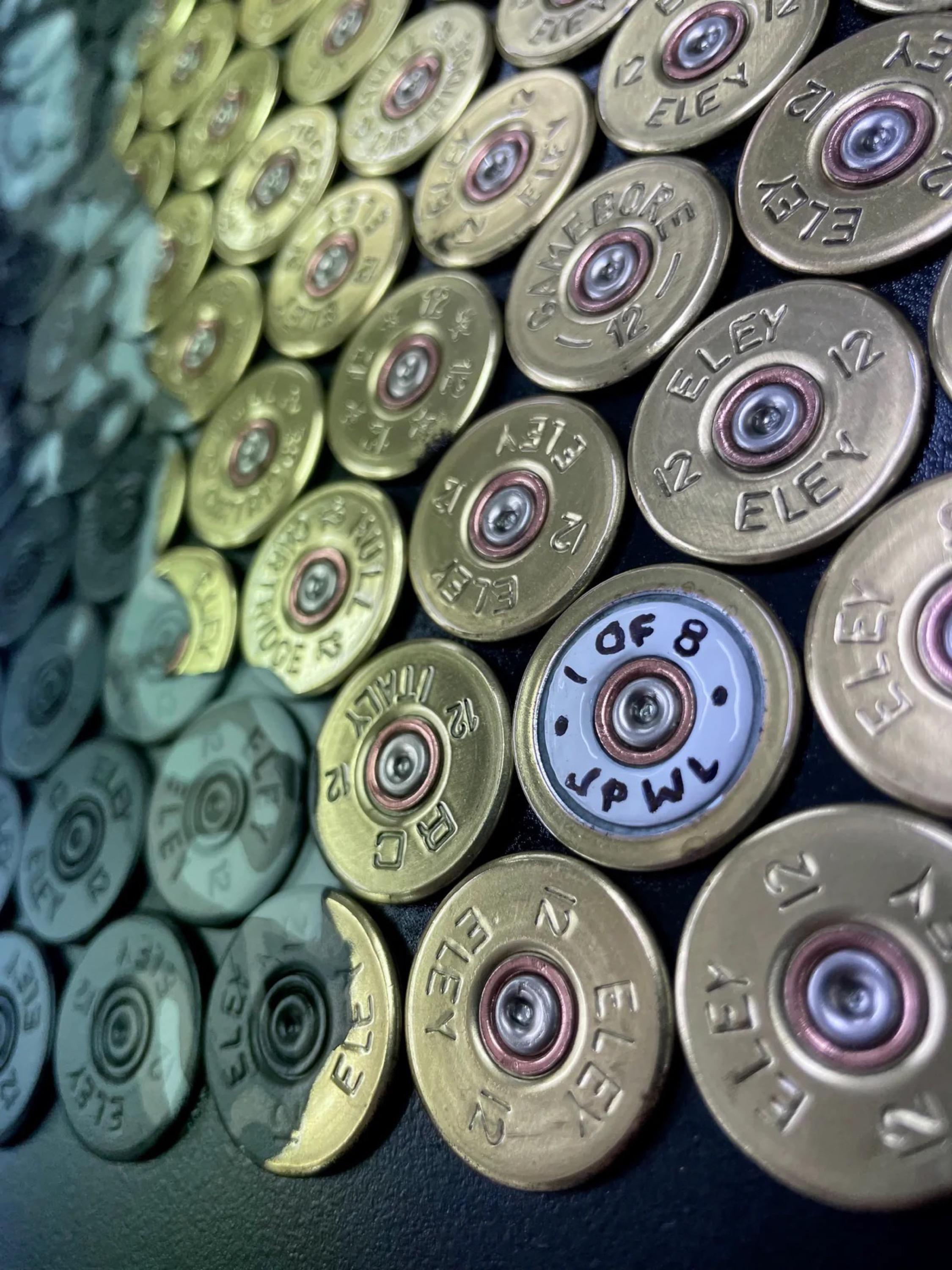 Arnold Schwarzenegger – Terminator 2: Judgment Day (Upcycled Shotgun Shells) For Sale 3