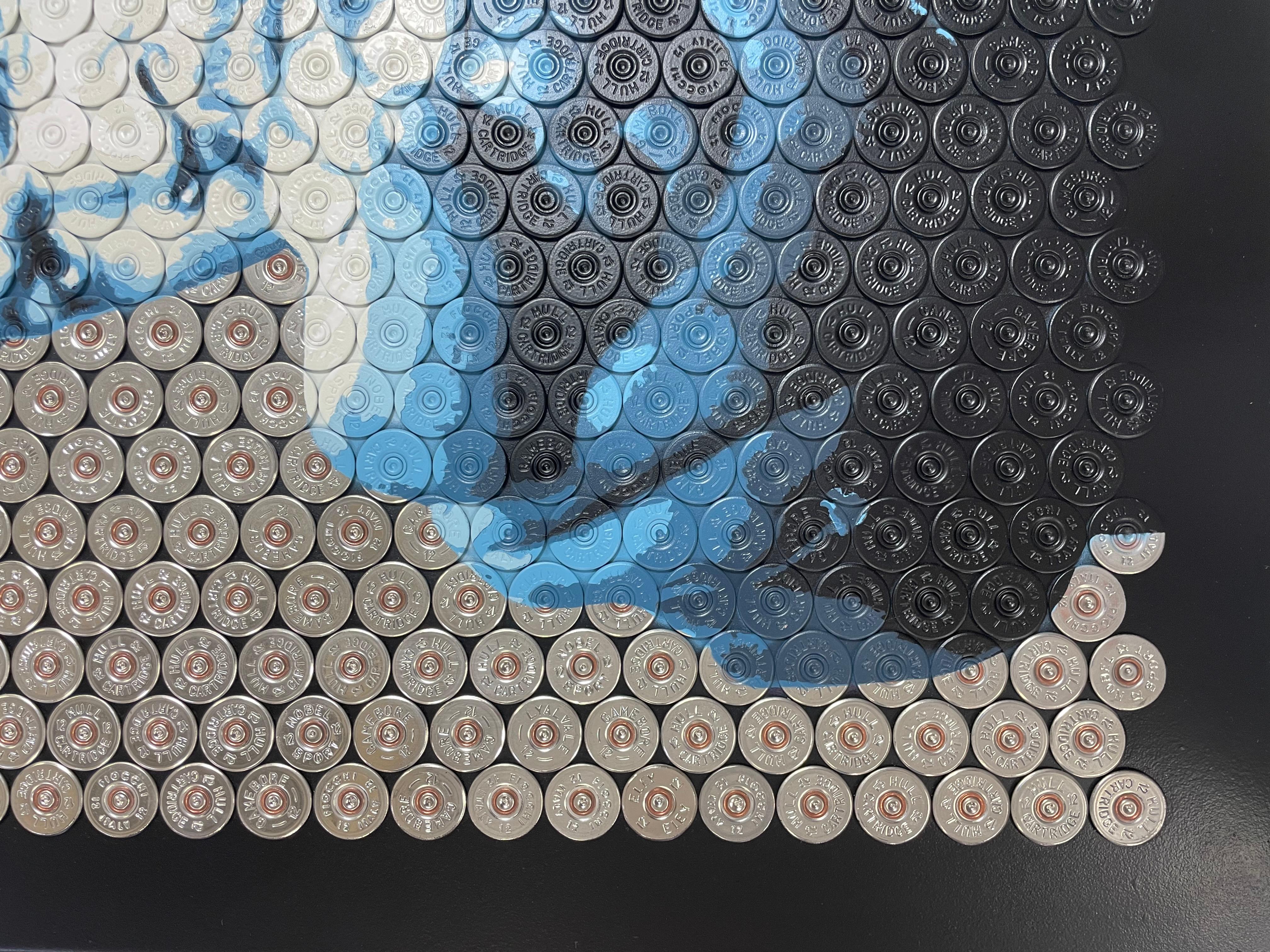 Good Day - Original Schrotflinte Shell Original Kunstwerk - Ice Cube - Hip Hop Pop Kunst im Angebot 2