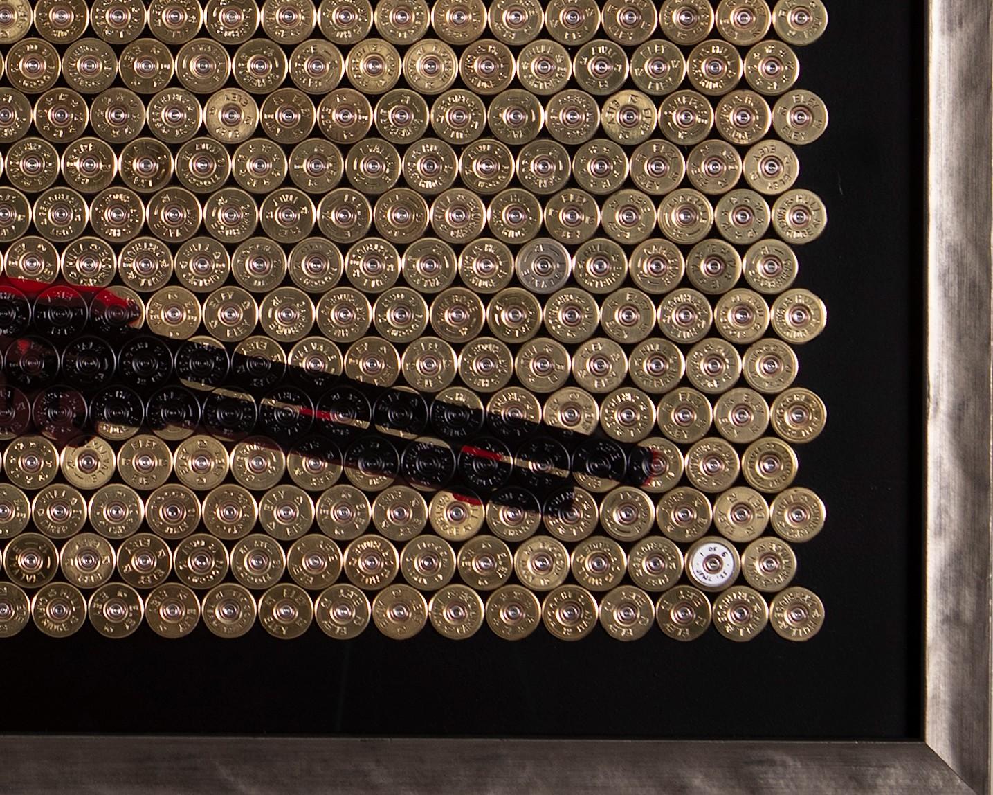 Marcellus Goes Medieval - Original Schrotflinte Shell Original Kunstwerk - Pulp Fiction im Angebot 1