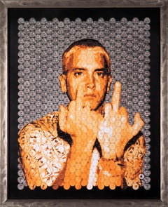 M.M. III - Original Schrotflinte Shell Original Kunstwerk - Eminem - Hip Hop Pop Kunst