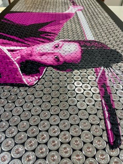 O-Ren Ishii - Original Shotgun Shell Original Artwork - Kill Bill Lucy Liu Art