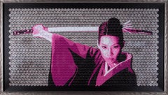 O-Ren Ishii - Original Shotgun Shell Original Artwork - Kill Bill Lucy Liu Art