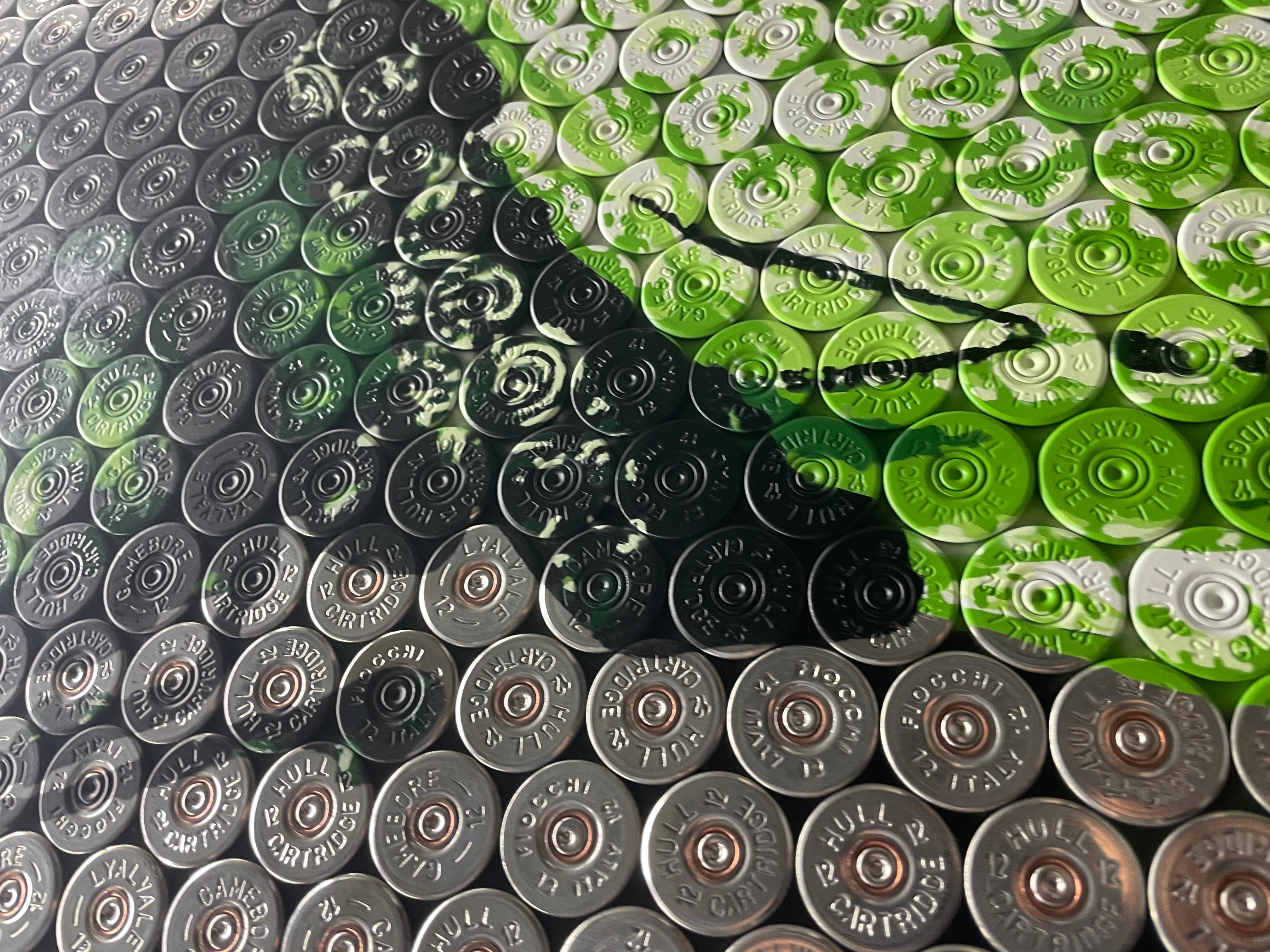 Snoop - Original Flintenlaufgeschoss Original Kunstwerk - Snoop Dog - Jasper Leadbeater im Angebot 6