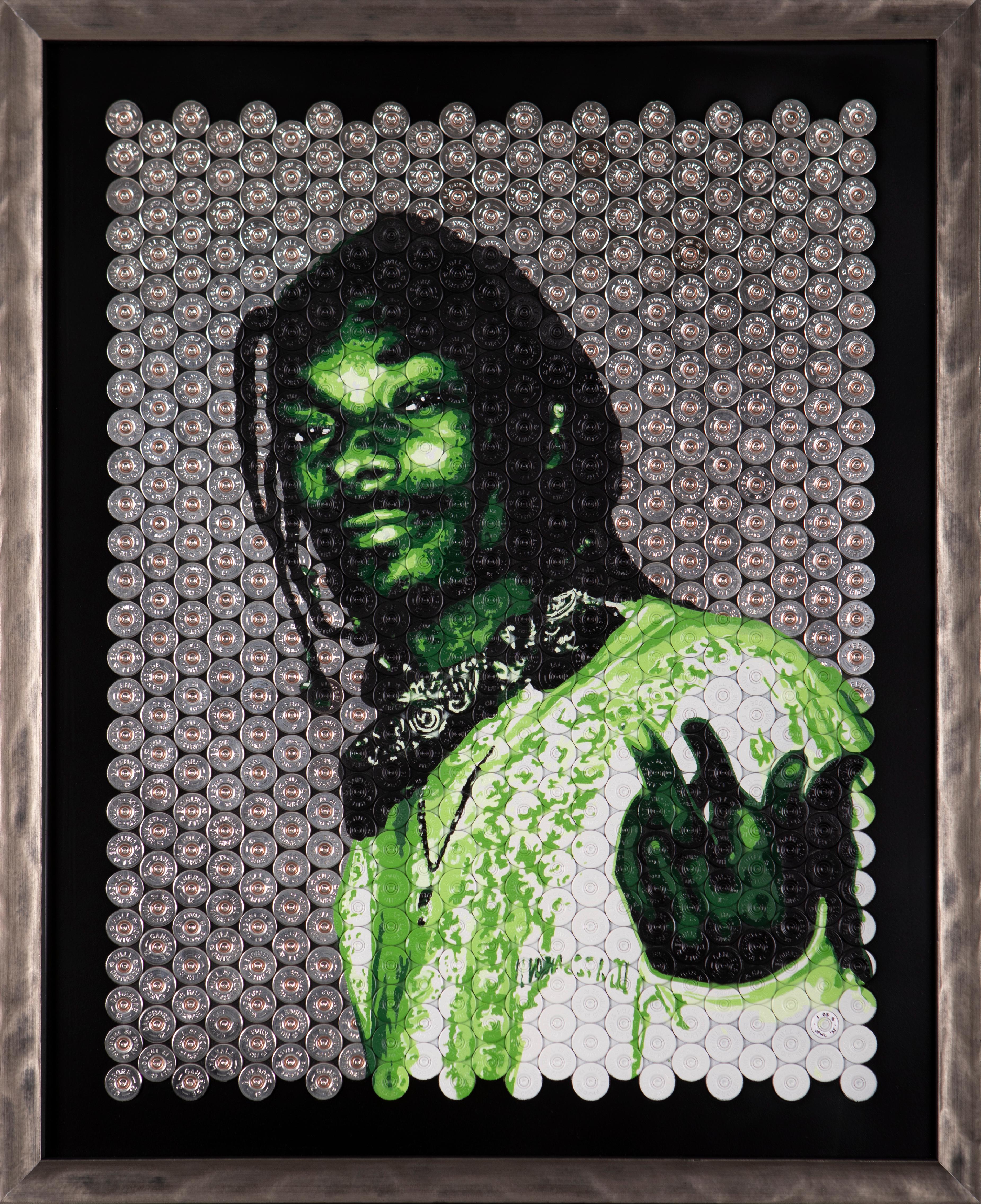 Snoop - Original Flintenlaufgeschoss Original Kunstwerk - Snoop Dog - Jasper Leadbeater