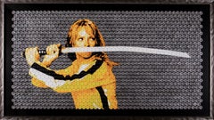Die Braut - Original Schrotflinte Shell Original Kunstwerk - Kill Bill Uma Thurman Kunst
