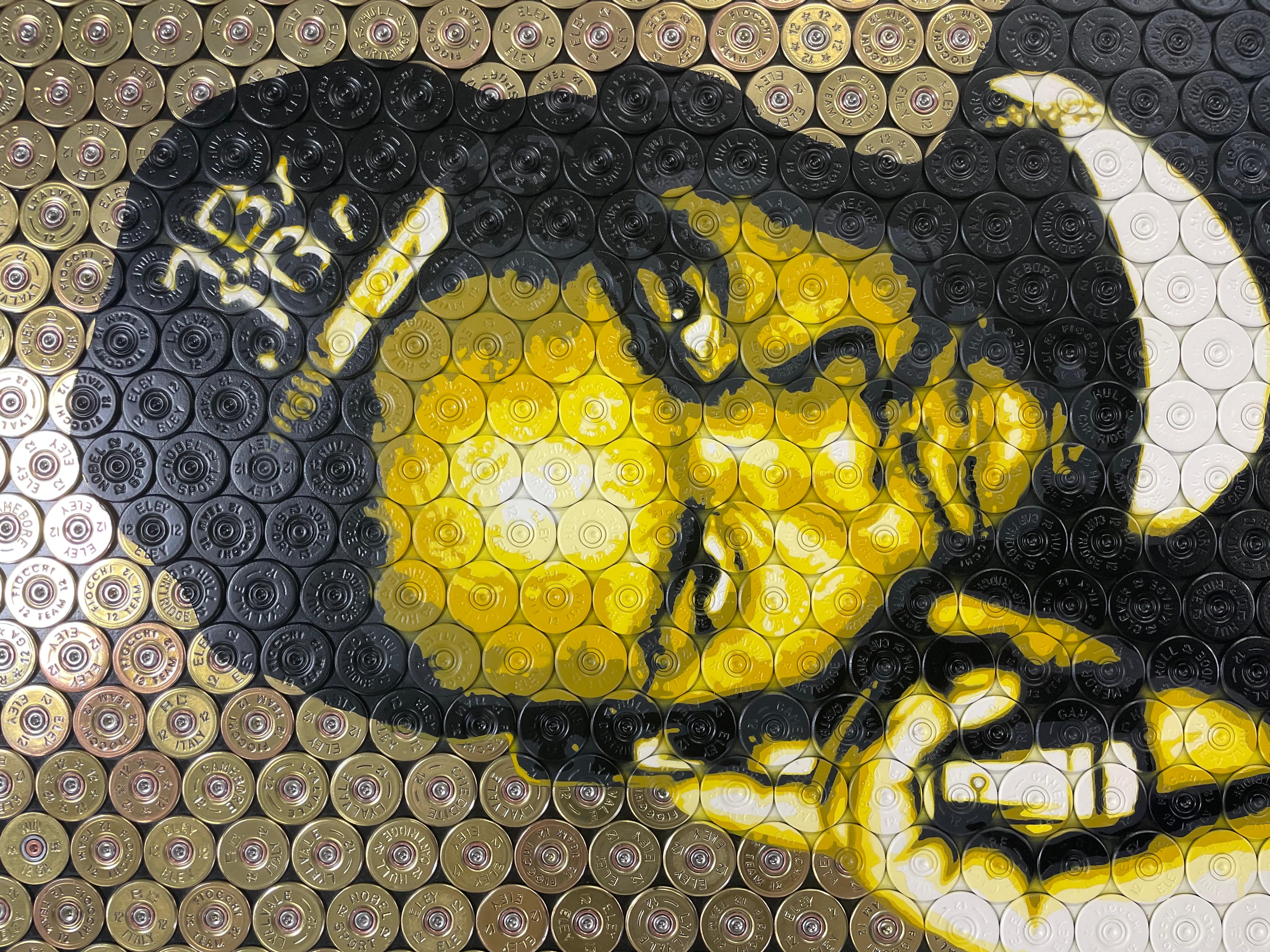 Der Chef - Original Schrotflinte Shell Original Kunstwerk - Raekwon - Hip Hop Pop Kunst im Angebot 1