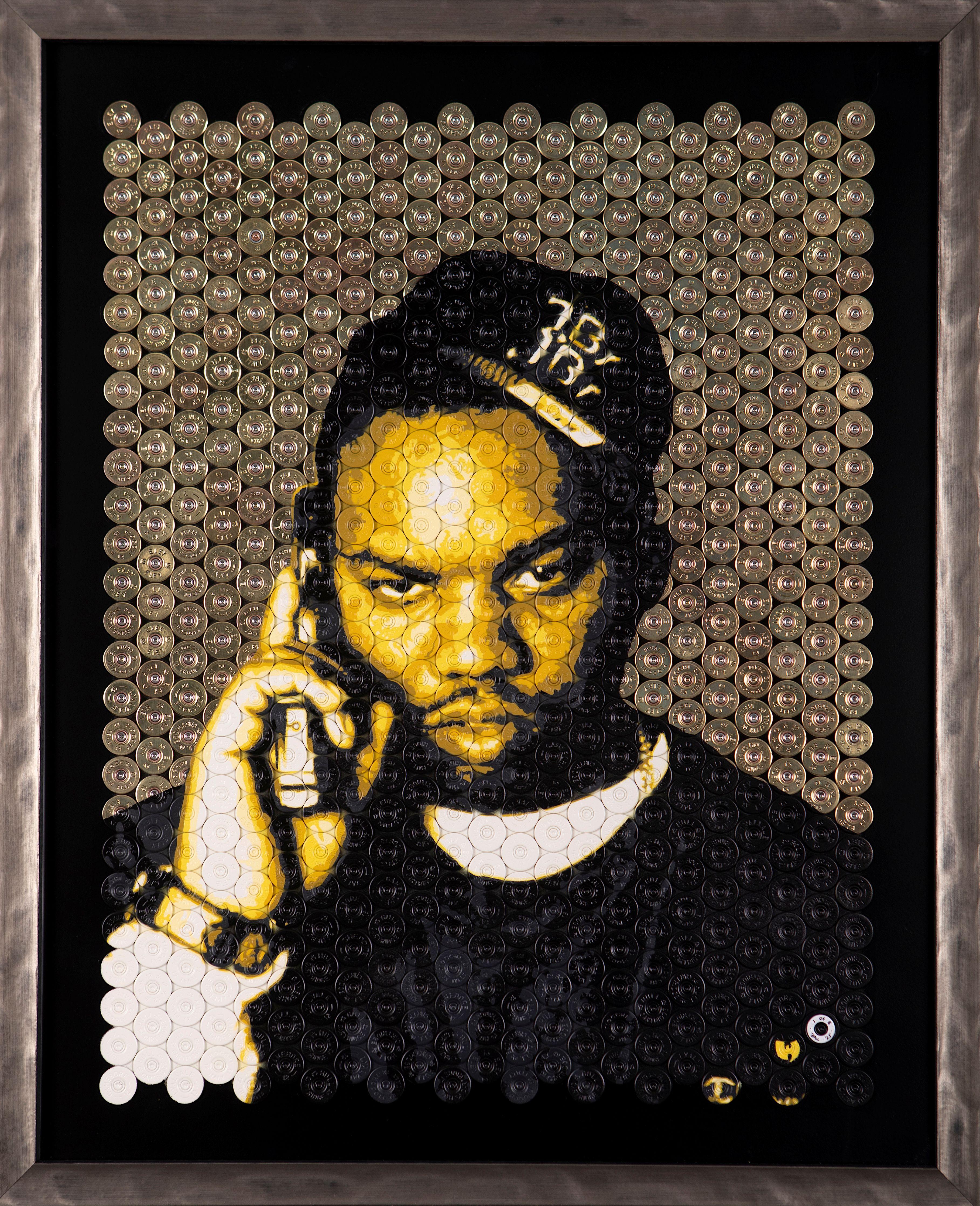 Der Chef - Original Schrotflinte Shell Original Kunstwerk - Raekwon - Hip Hop Pop Kunst