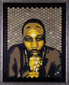 The R.Z.A. - Original Shotgun Shell Original Kunstwerk - RZA - Hip Hop Pop Kunst