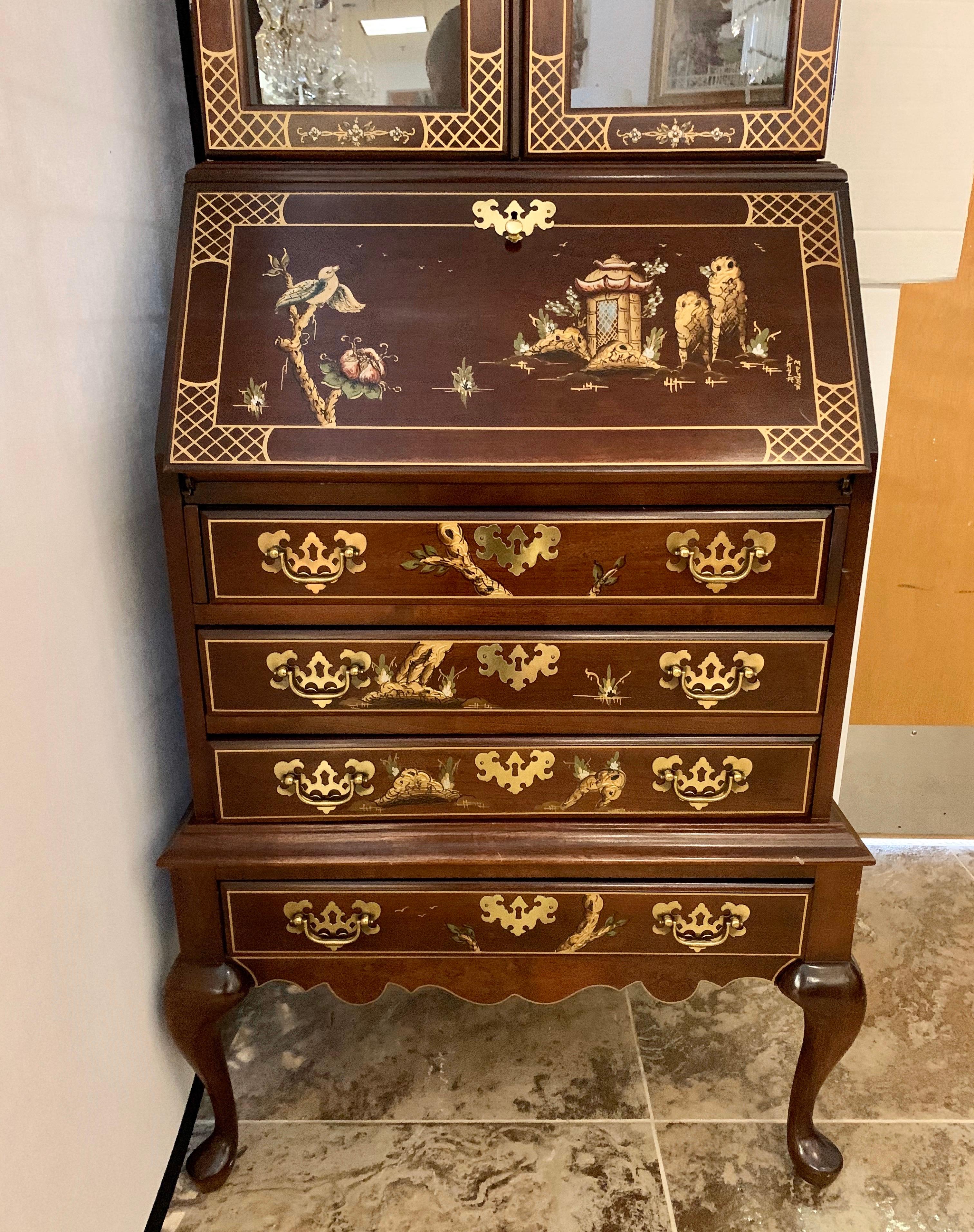 jasper cabinet company roll top desk