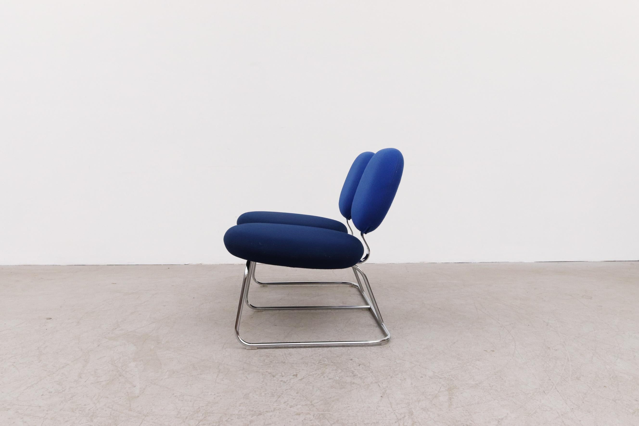 Mid-Century Modern Jasper Morrison 2-Seat Blue Two-Toned 