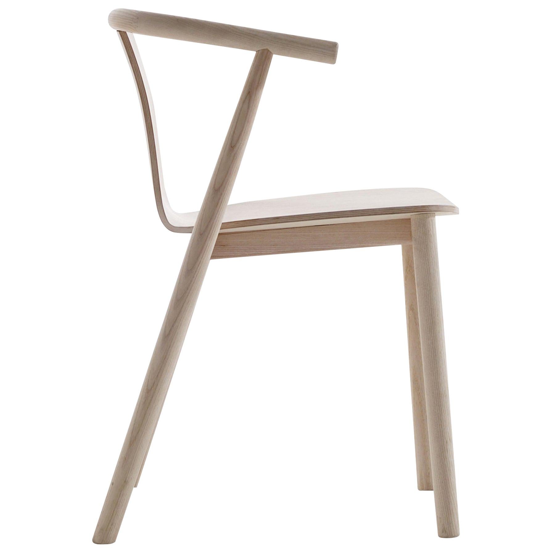 Jasper Morrison Bac-Stuhl aus gebleichtem Eschenholz für Cappellini