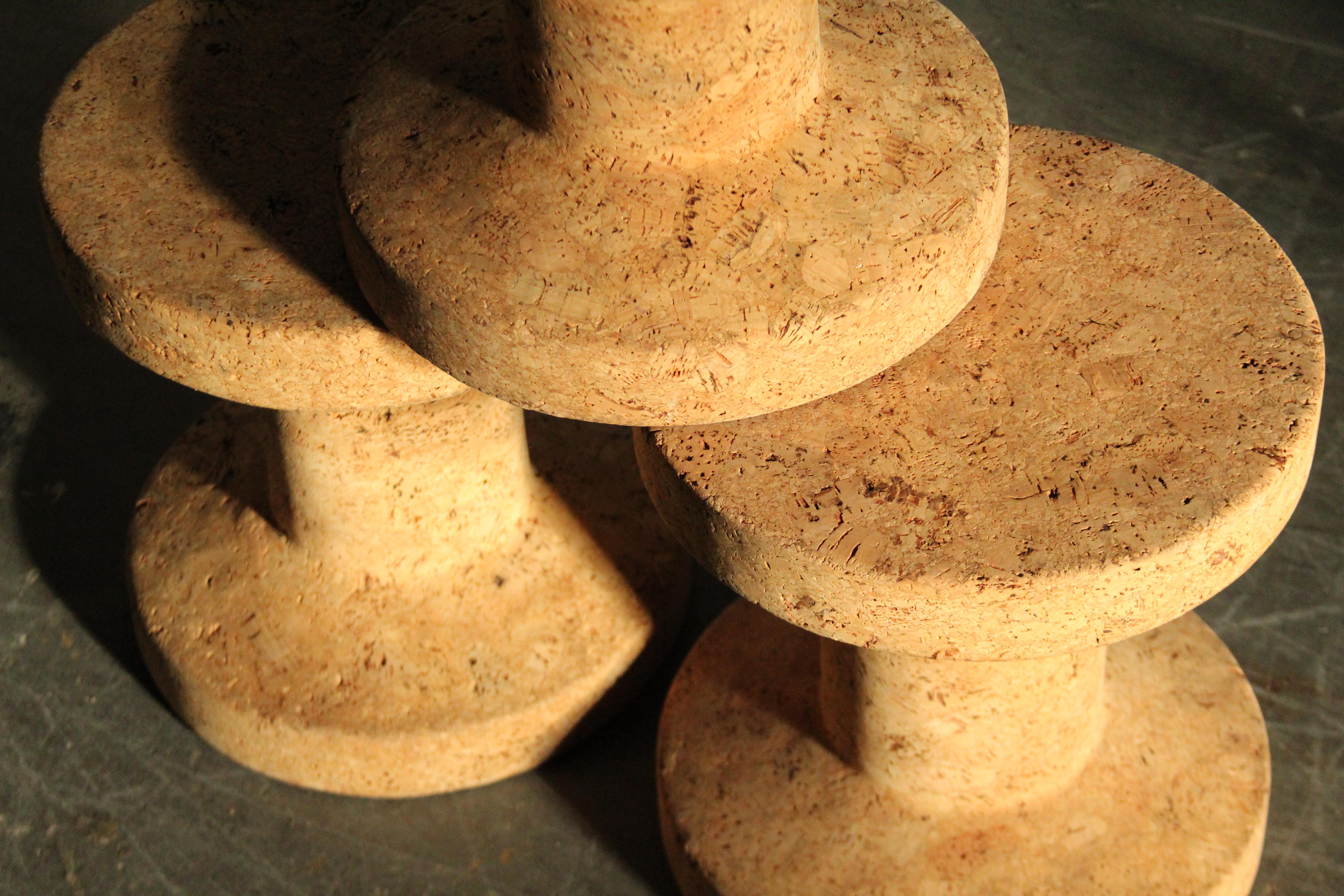 Jasper Morrison Cork Stool Model B for Vitra, 2000s For Sale 2