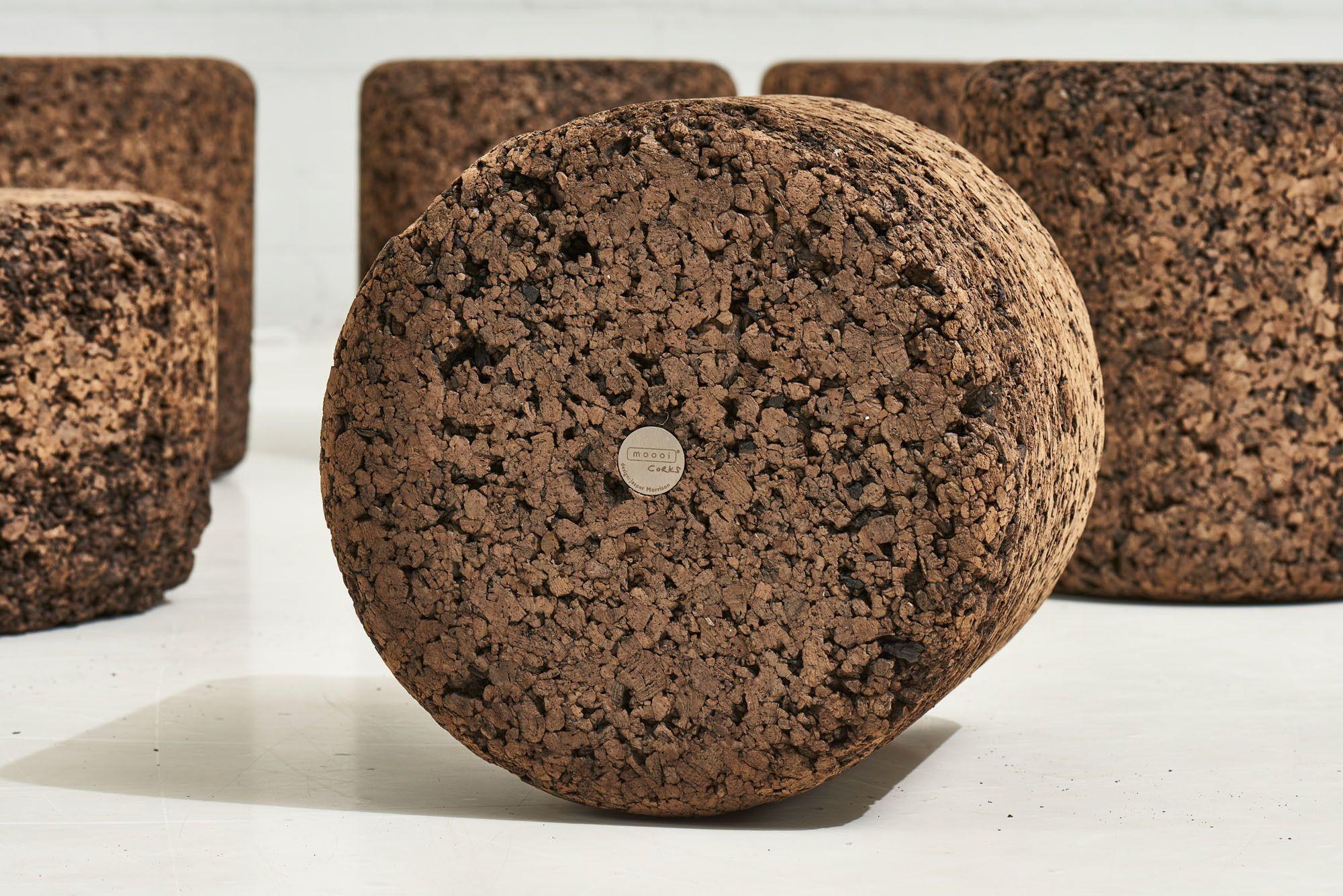 Jasper Morrison Cork Stools by Moooi, Netherlands 2002 2