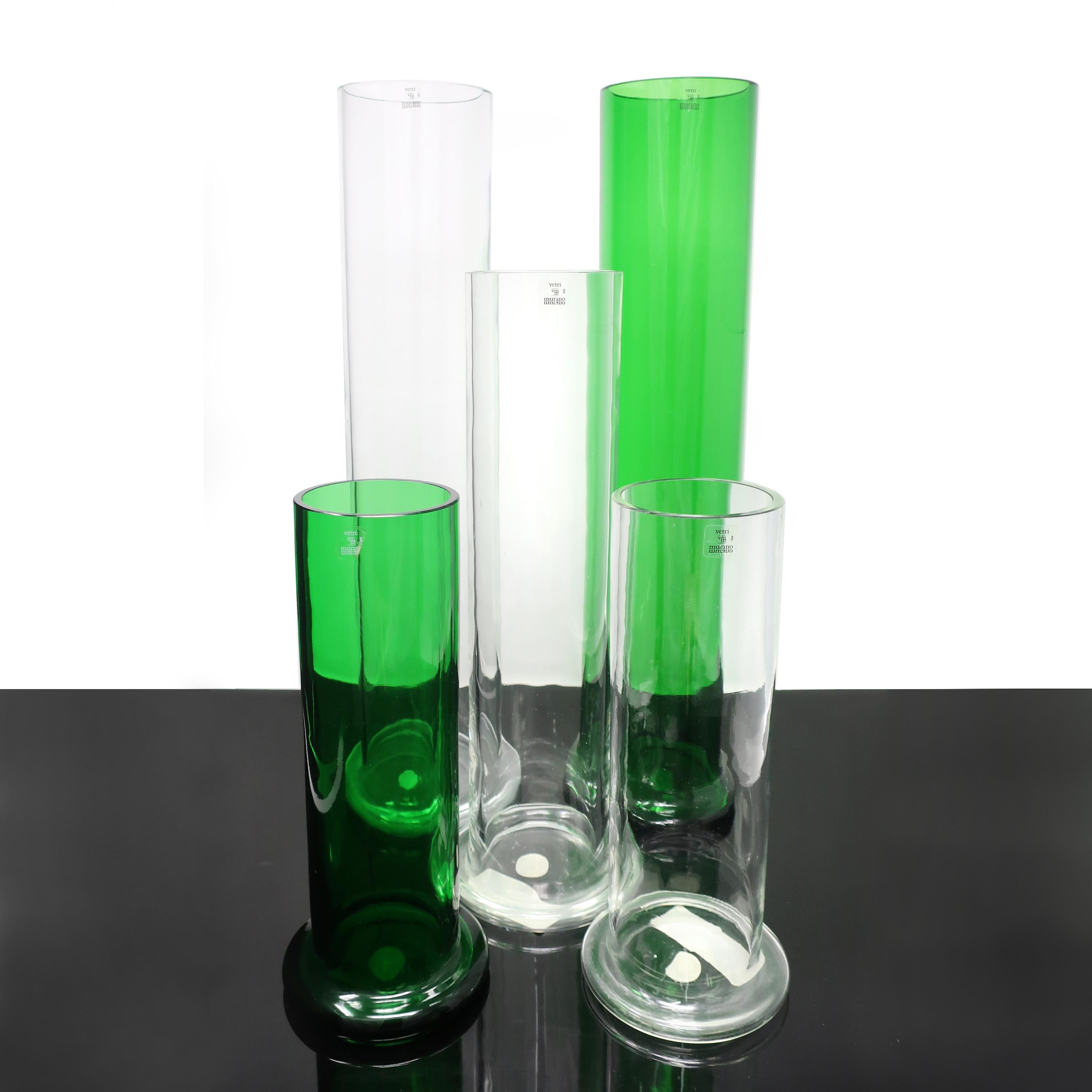 Jasper Morrison for Cappellini Large Green Glass Vase 5