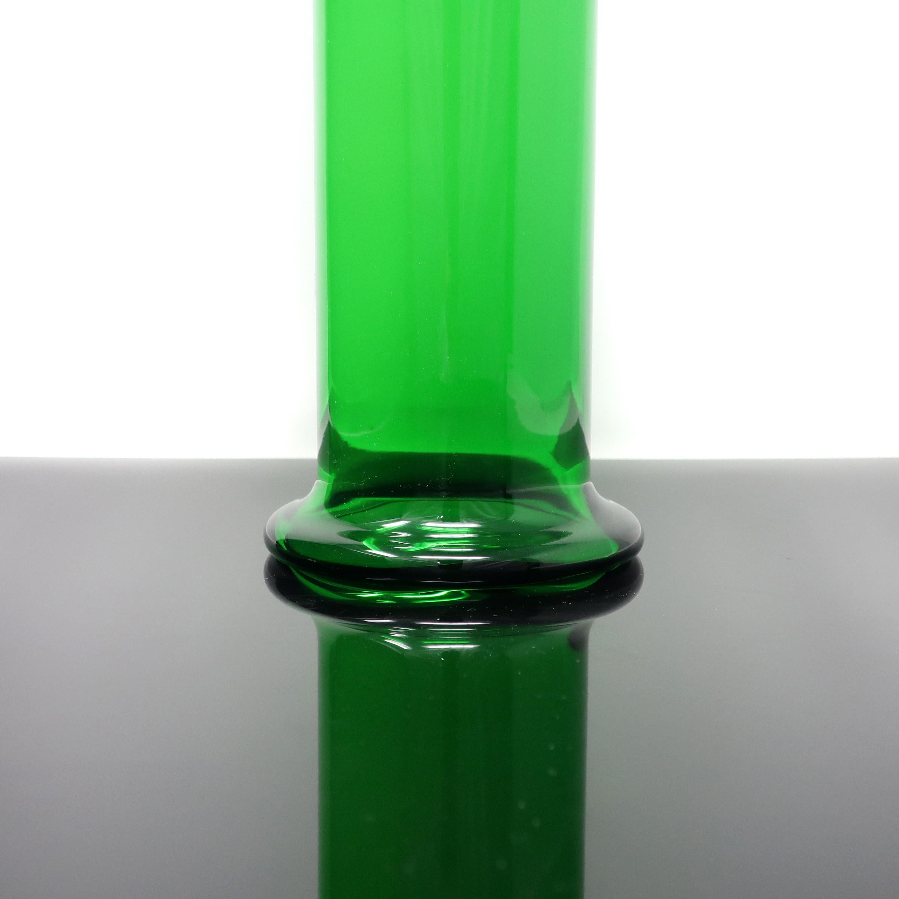 Jasper Morrison for Cappellini Large Green Glass Vase 1