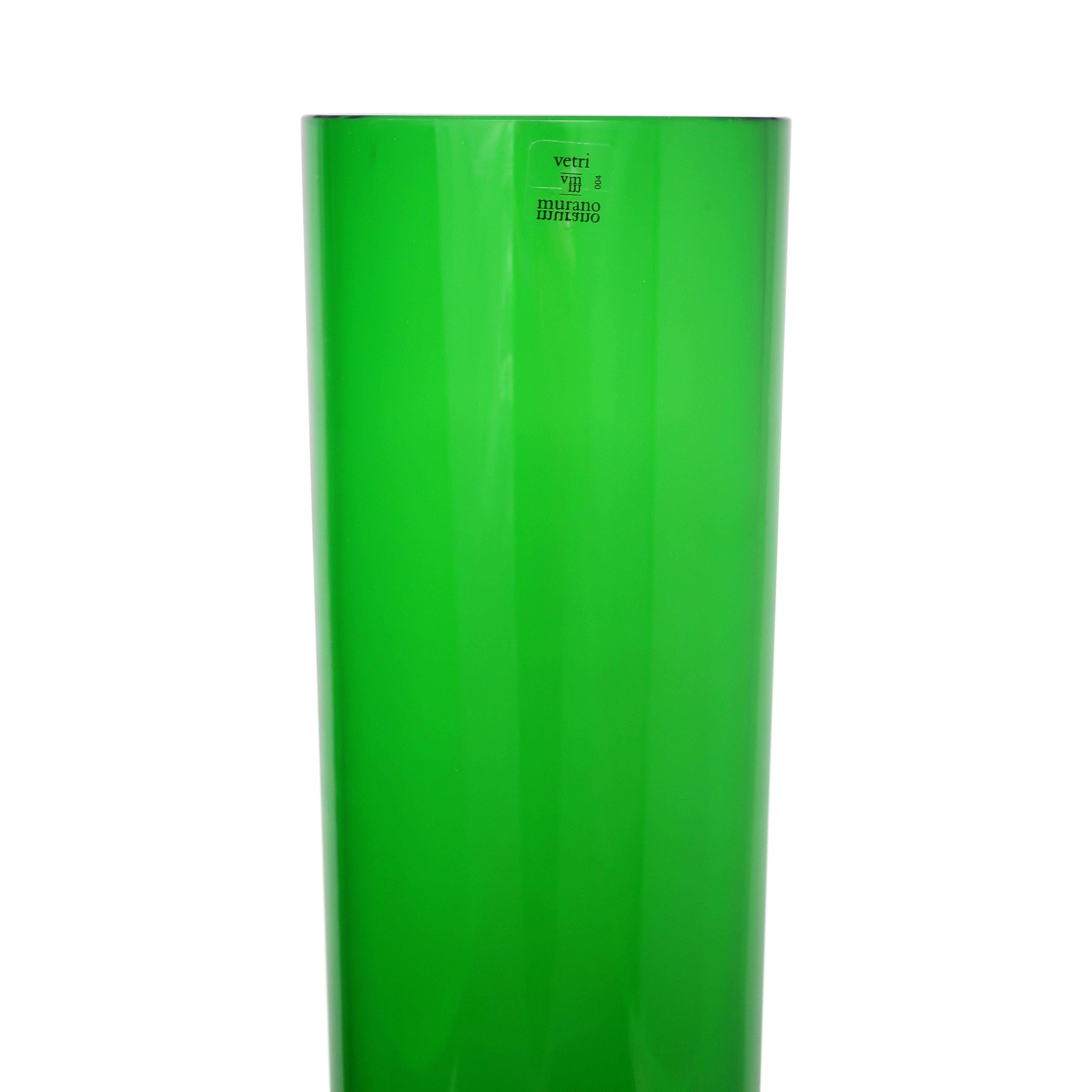Jasper Morrison for Cappellini Large Green Glass Vase 2