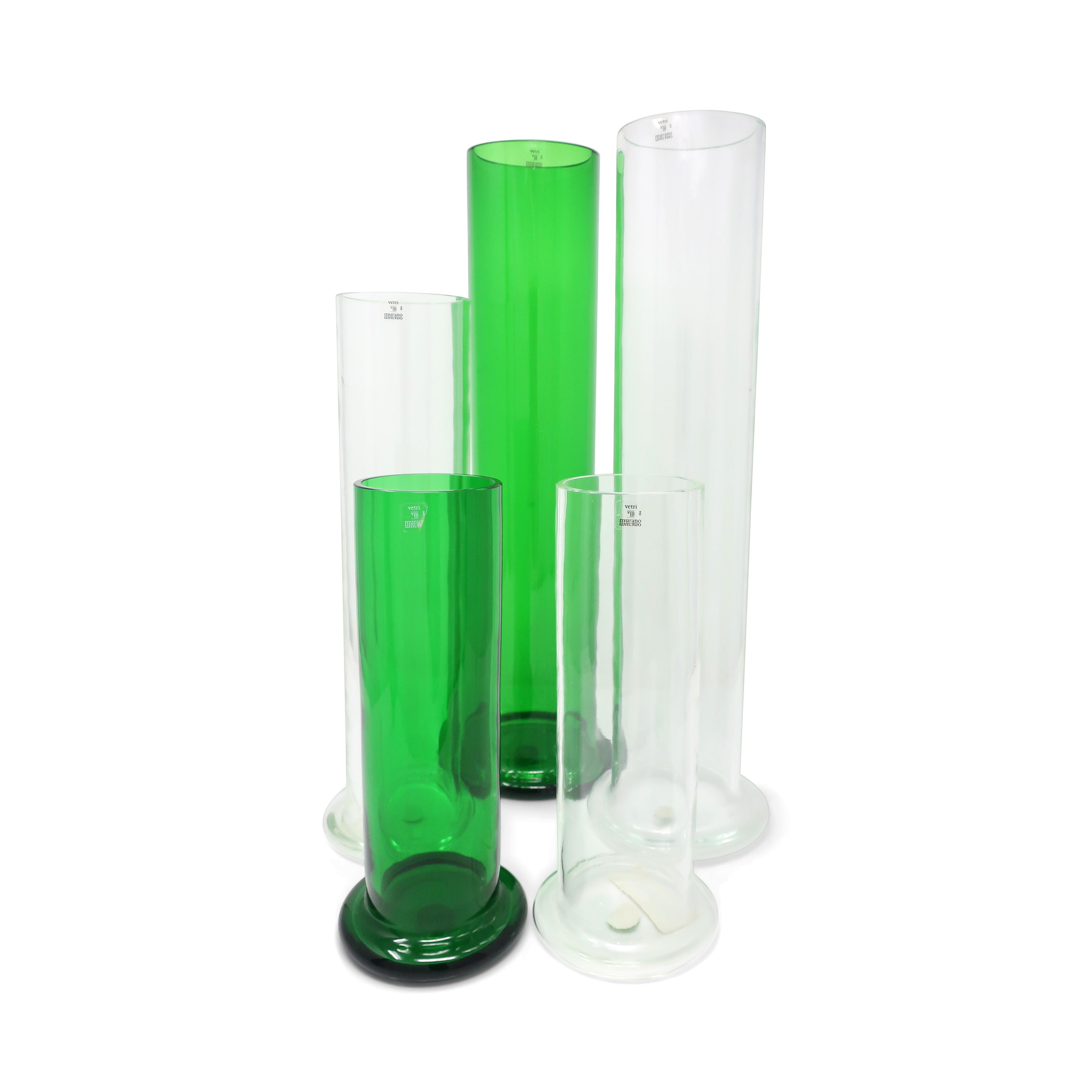 Jasper Morrison for Cappellini Large Green Glass Vase 4