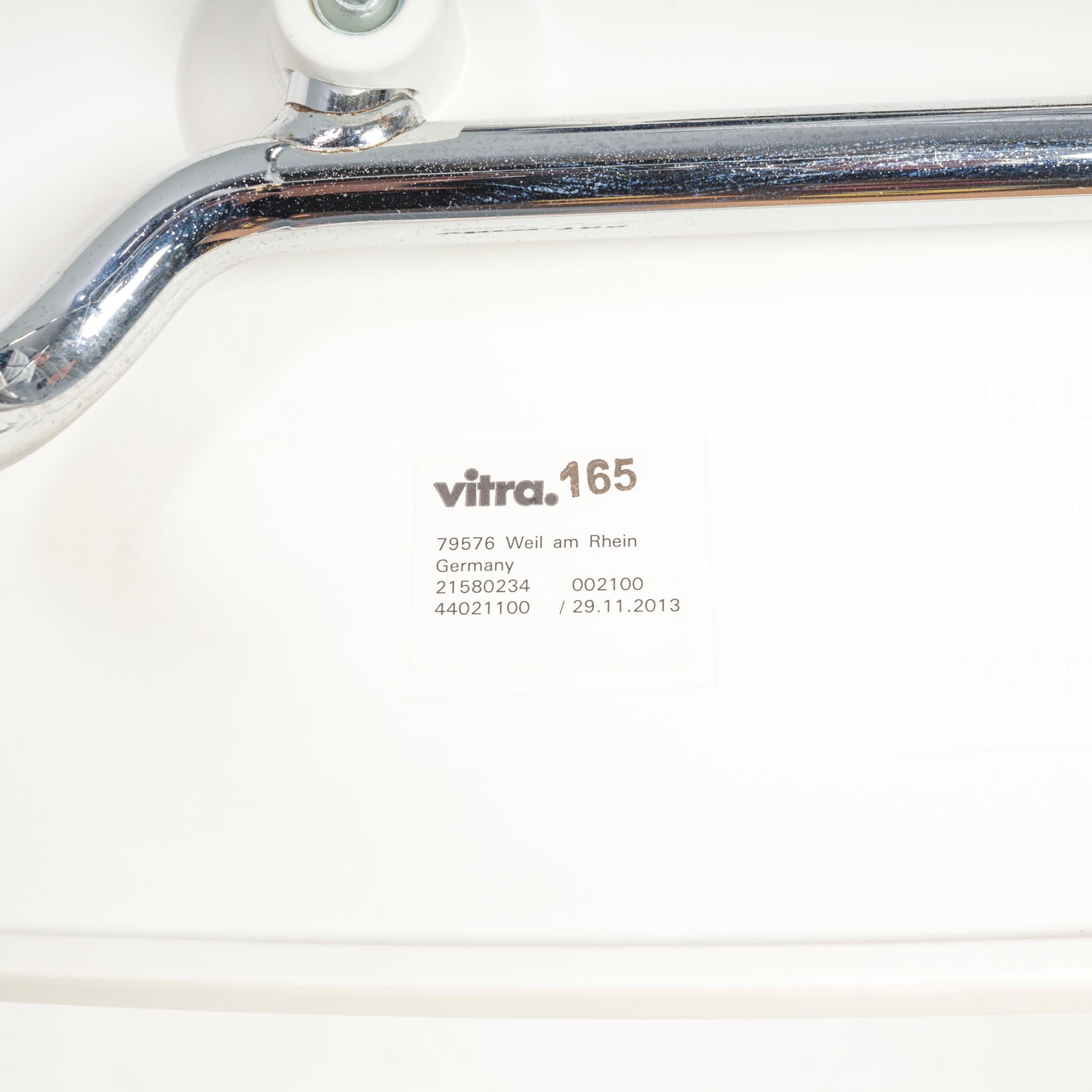 XXIe siècle et contemporain Jasper Morrison pour Vitra White HAL RE Medium Bar Stools, 2013, lot de 4 en vente