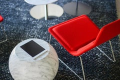 Jasper Morrison Low Pad Armchair in Beech with Black Leather for Cappellini