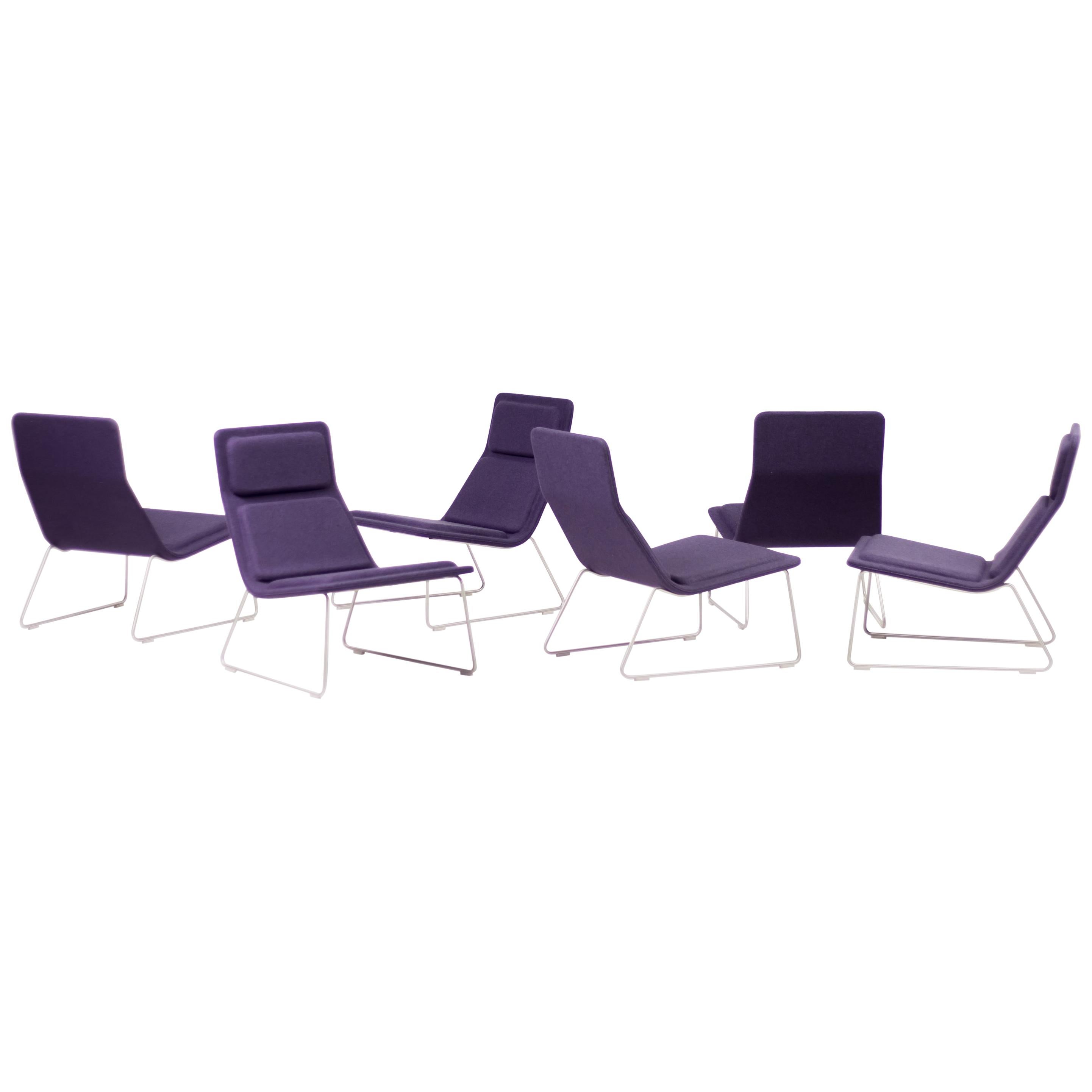 Jasper Morrison Low Pad Lounge Chairs
