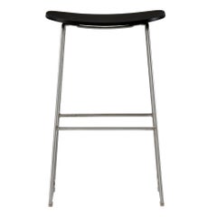 Jasper Morrison Medium Morrison Stool in Ash and Fabric or Leather for