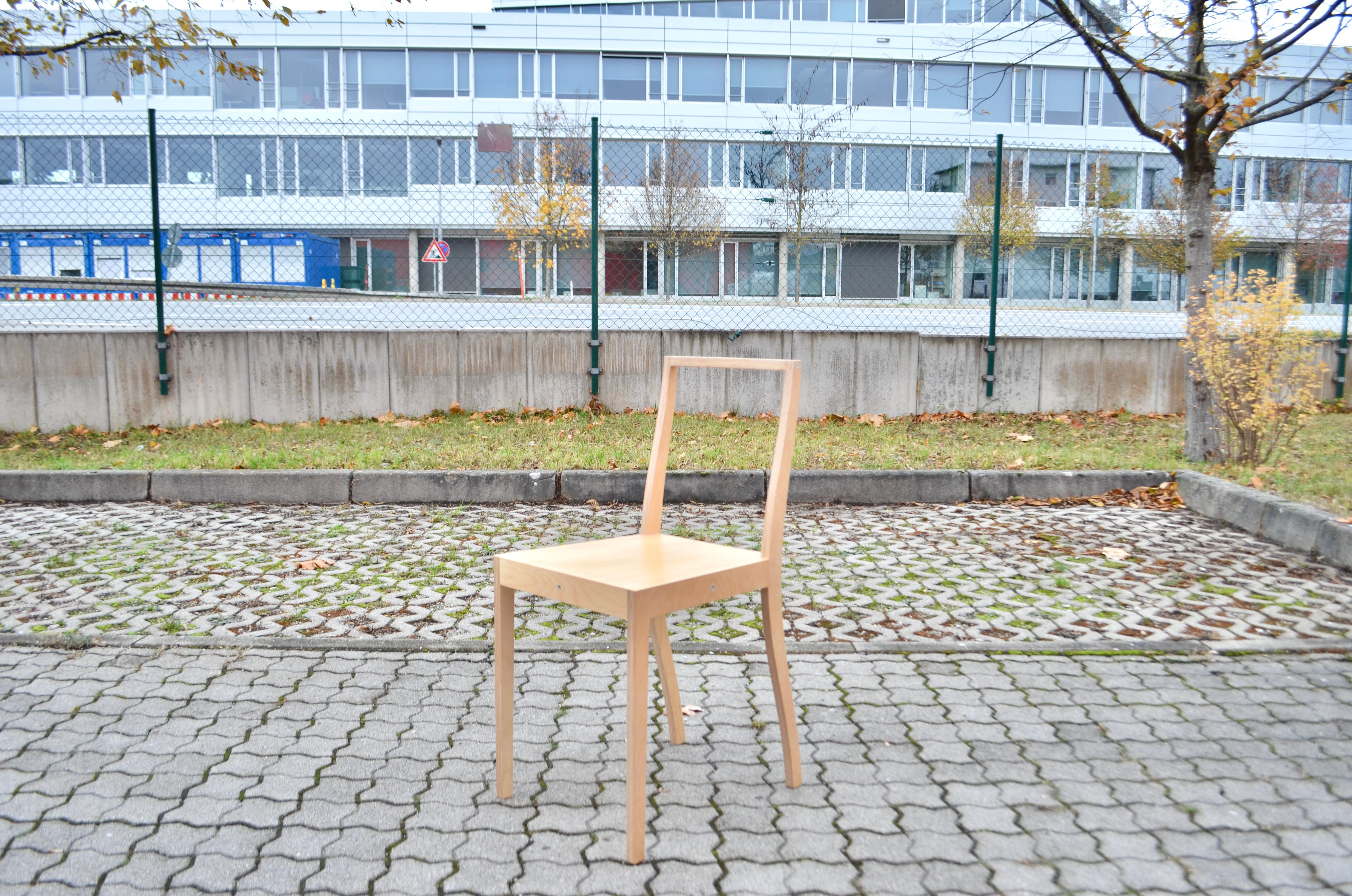 German Jasper Morrison Ply Chair Plywood for Vitra Set of 8 For Sale