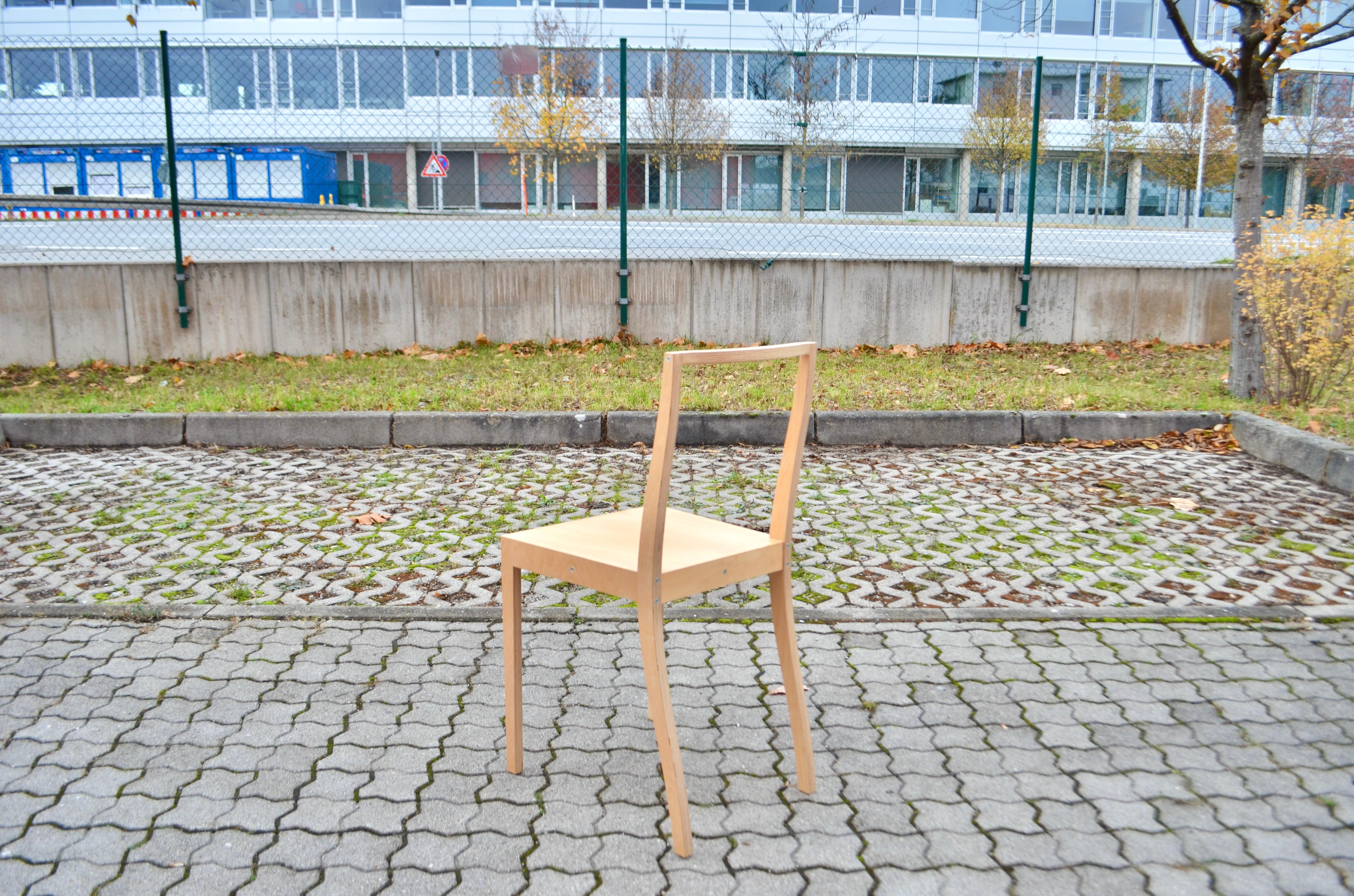 Jasper Morrison Sperrstuhl Sperrholz für Vitra Sperrholz-Set von 8 Stühlen (21. Jahrhundert und zeitgenössisch) im Angebot