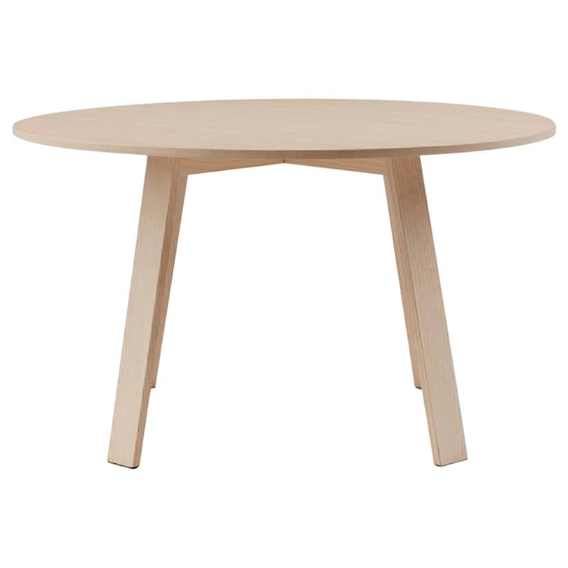 Jasper Morrison Round Bac Table in Bleached Ash for Cappellini For Sale