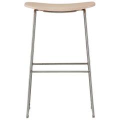 Jasper Morrison Small Morrison Stool in Bleached Ash for Cappellini