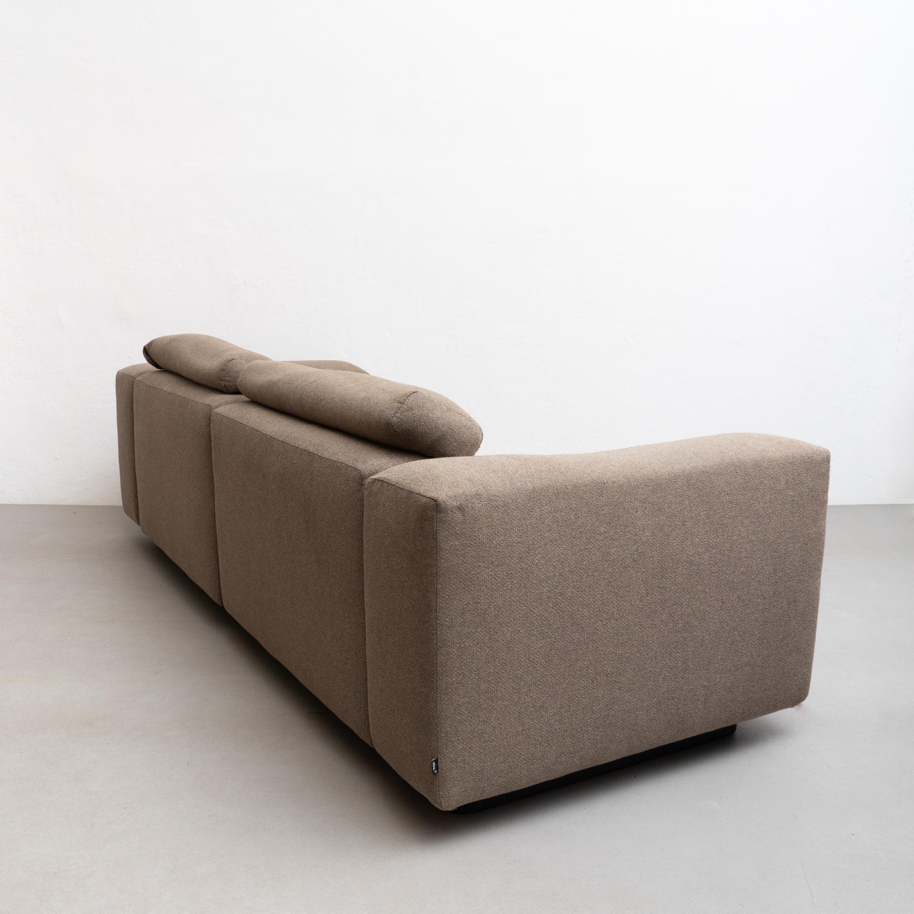 Swiss Jasper Morrison Sofa and Otomman Soft Modular Sofa by Vitra For Sale