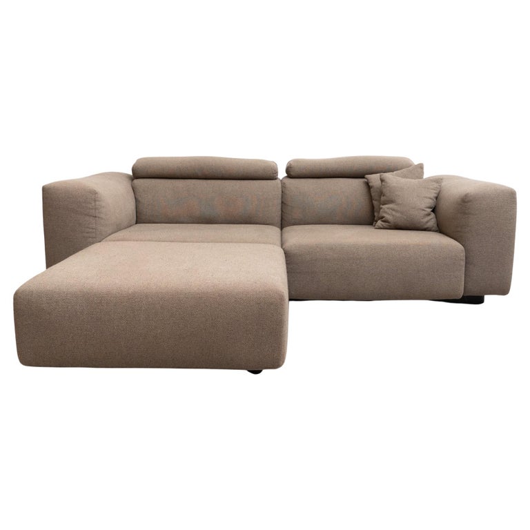 Jasper Morrison Sofa and Otomman Soft Modular Sofa by Vitra For Sale at  1stDibs