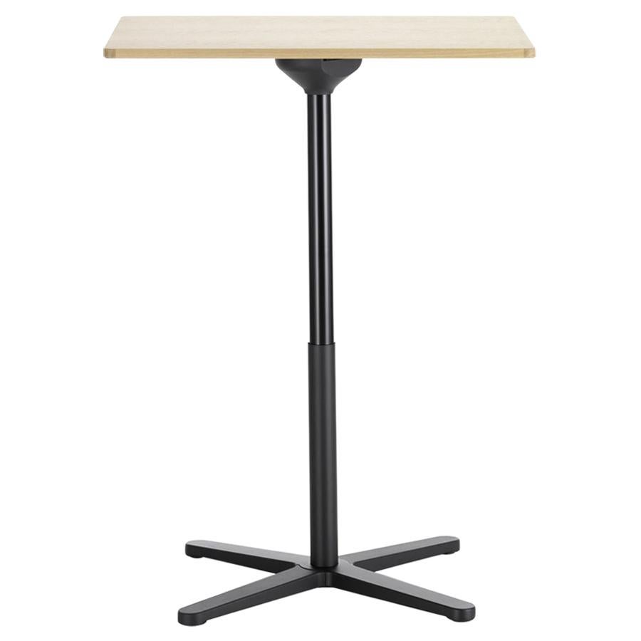 Jasper Morrison Super Fold Table High, Wood and Steel by Vitra