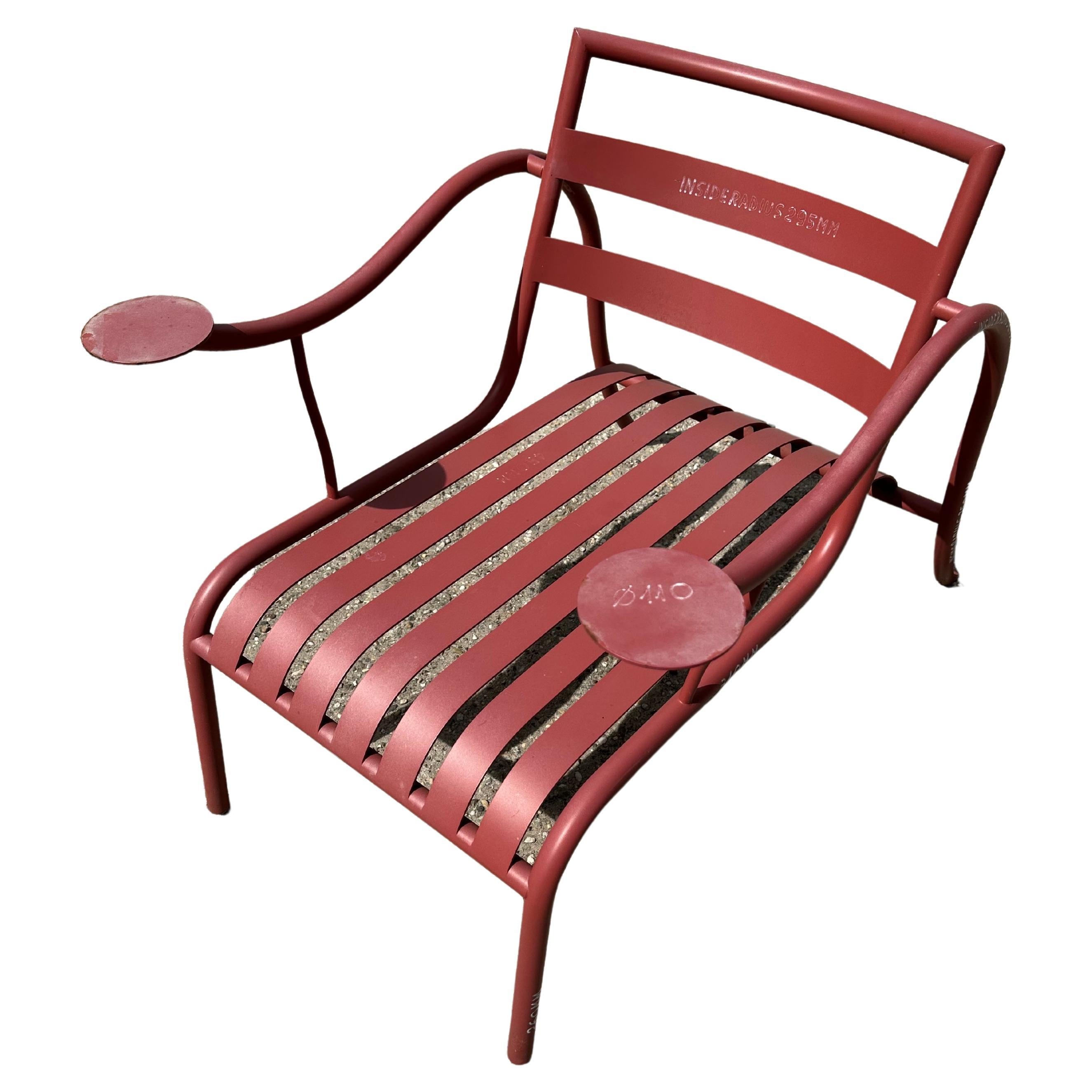 Jasper Morrison The Thinking Man's Chair in Terracotta for Cappellini For Sale