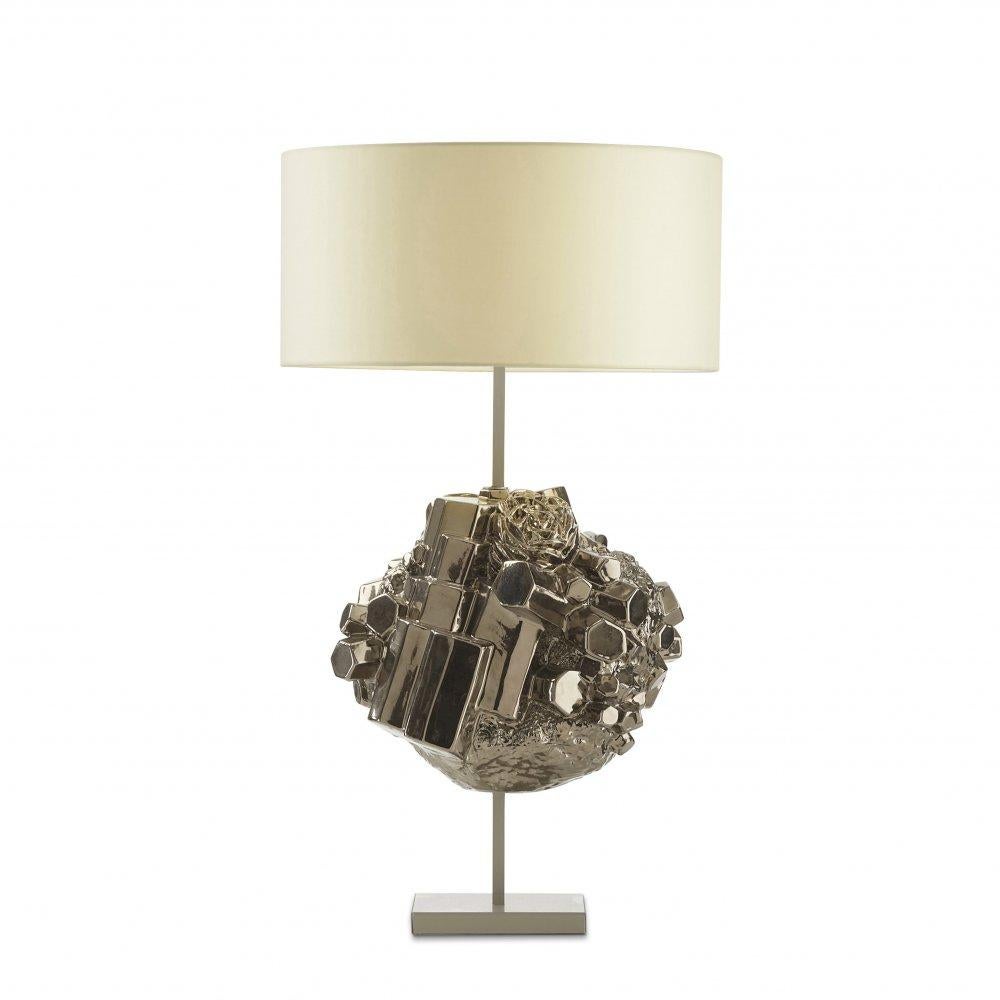 Ceramic Jasper Table Lamp by Marioni For Sale